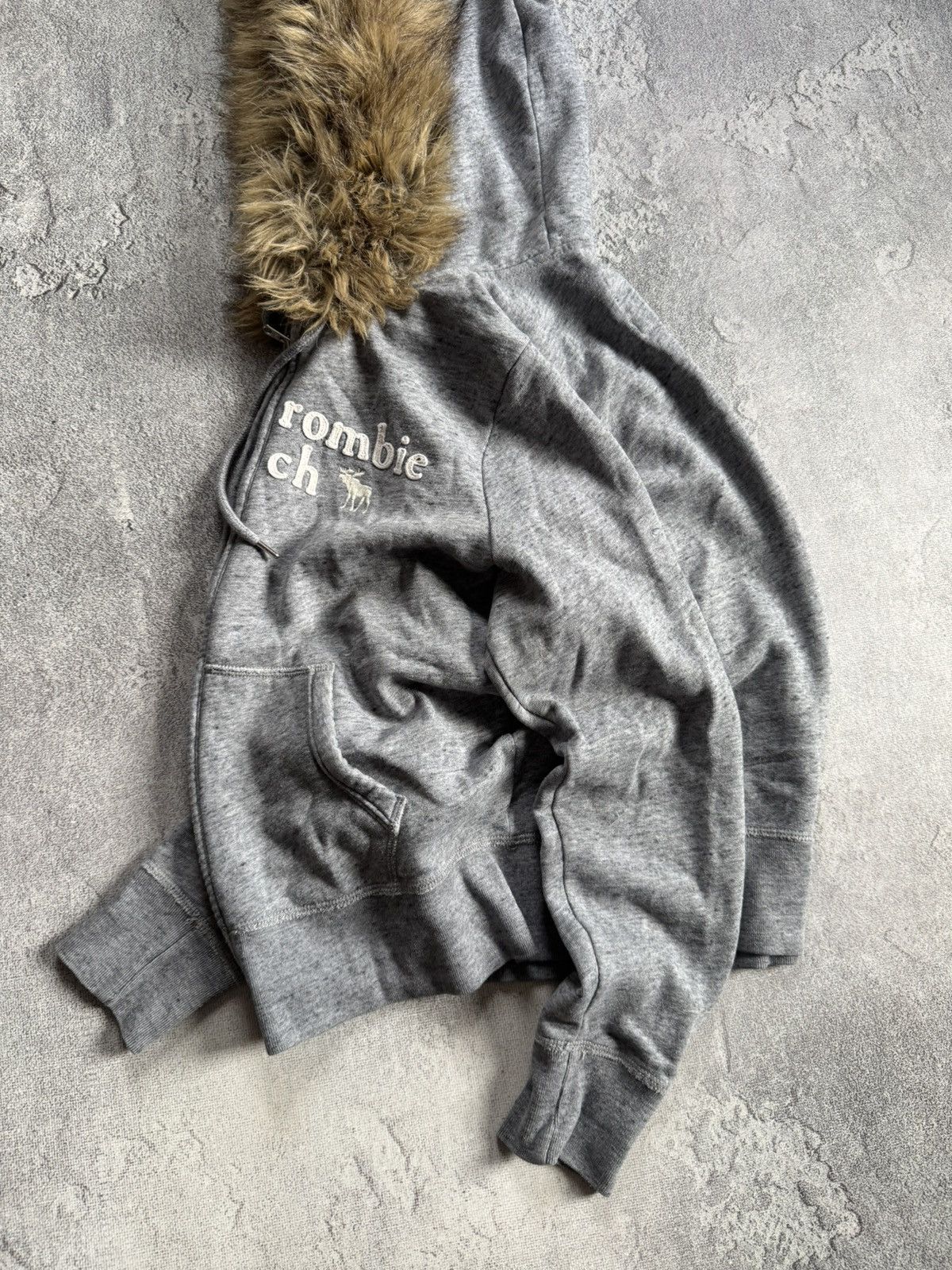 Abercrombie & Fitch Abercrombie & Fitch Y2K Fur Faux hoodie if six was nine LGB Size L / US 10 / IT 46 - 16 Thumbnail