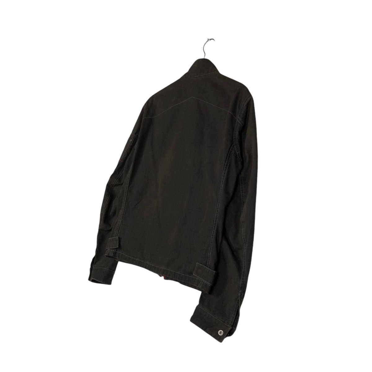 Japanese Brand 📌CROPPED BIKER JACKET ZIPPER BALL Size US M / EU 48-50 / 2 - 4 Thumbnail