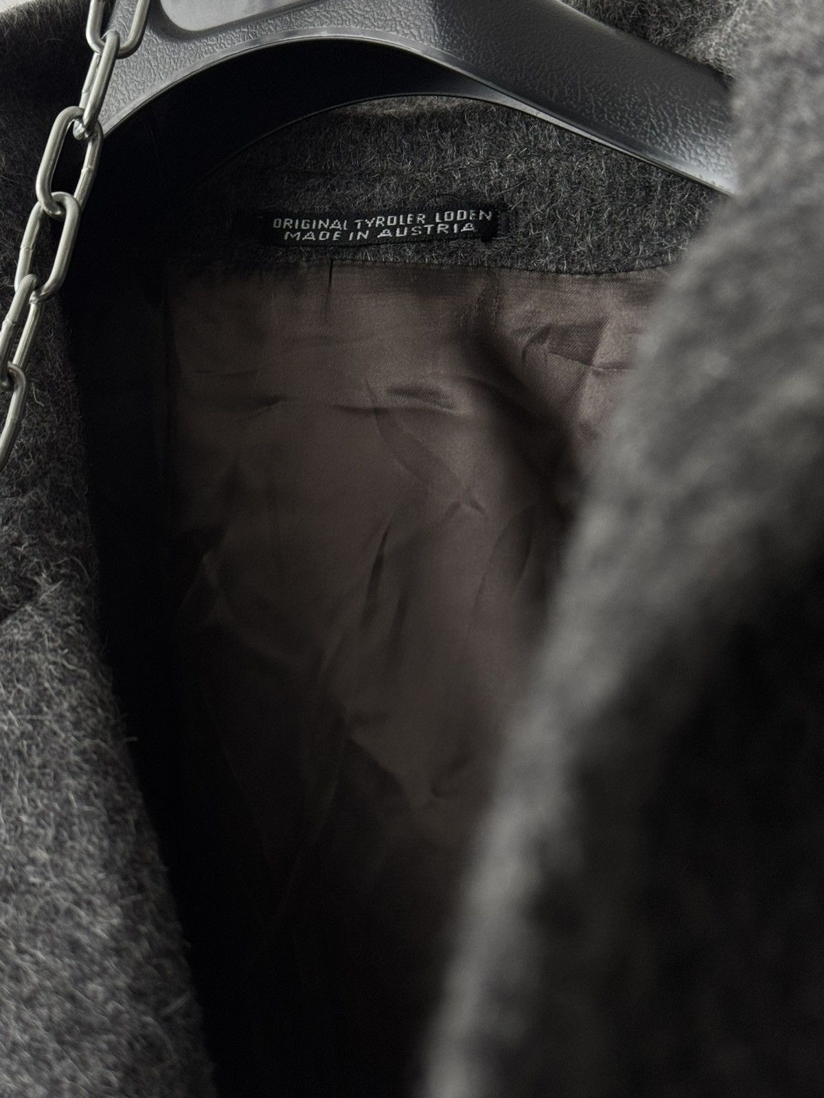 Vintage Vintage Steinbock 'Himalaya' Grey Loden Mohair Coat Size US M / EU 48-50 / 2 - 5 Thumbnail