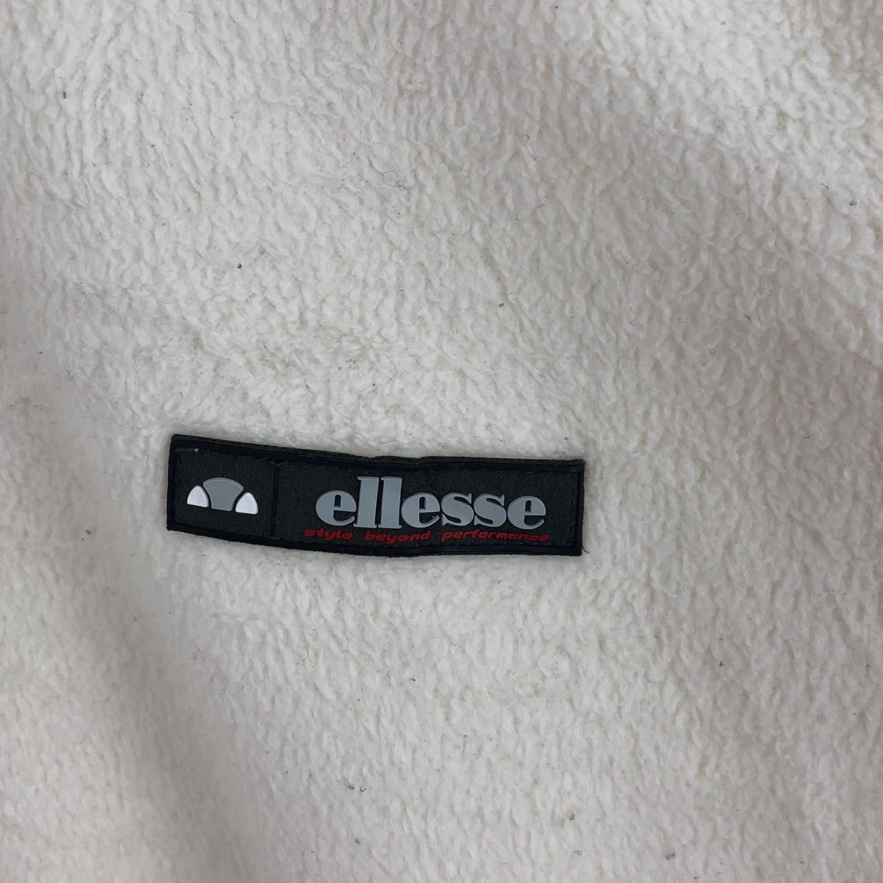 Ellesse Vintage ELLESE PERUGIA ITALIA x GOLDWIND White Fleece Jacket Size S / US 4 / IT 40 - 4 Thumbnail