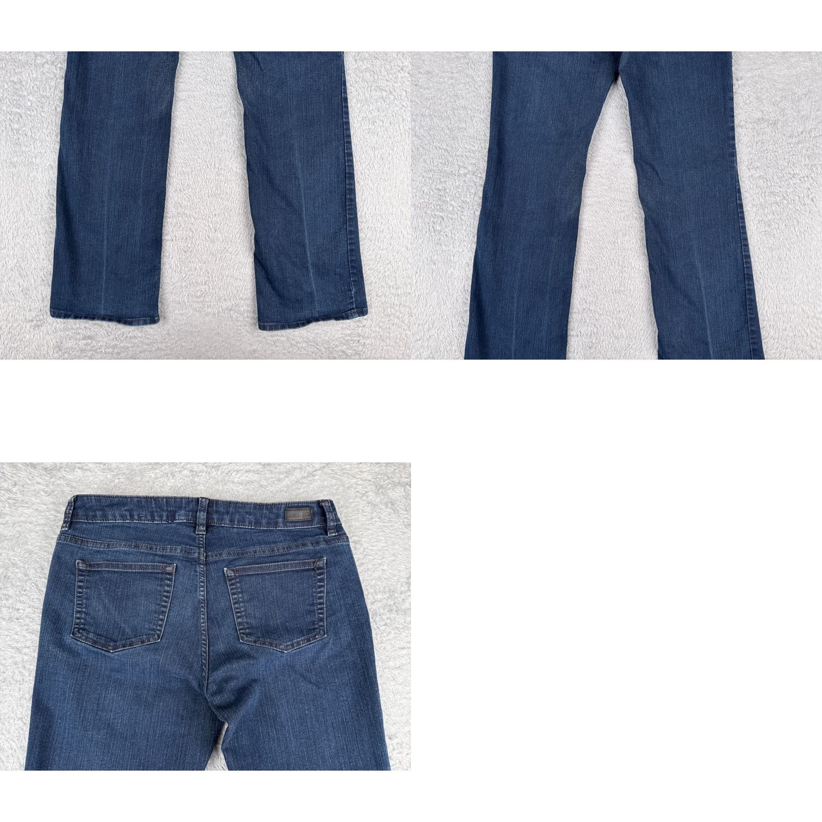 Liz Claiborne Liz Claiborne Jeans Women 6 Blue Denim Bootcut 31x31 Classic Comfortable Stretch Slimming 5-Pocket Fall Spring Summer Womens Size 28" / US 6 / IT 42 - 10 Thumbnail