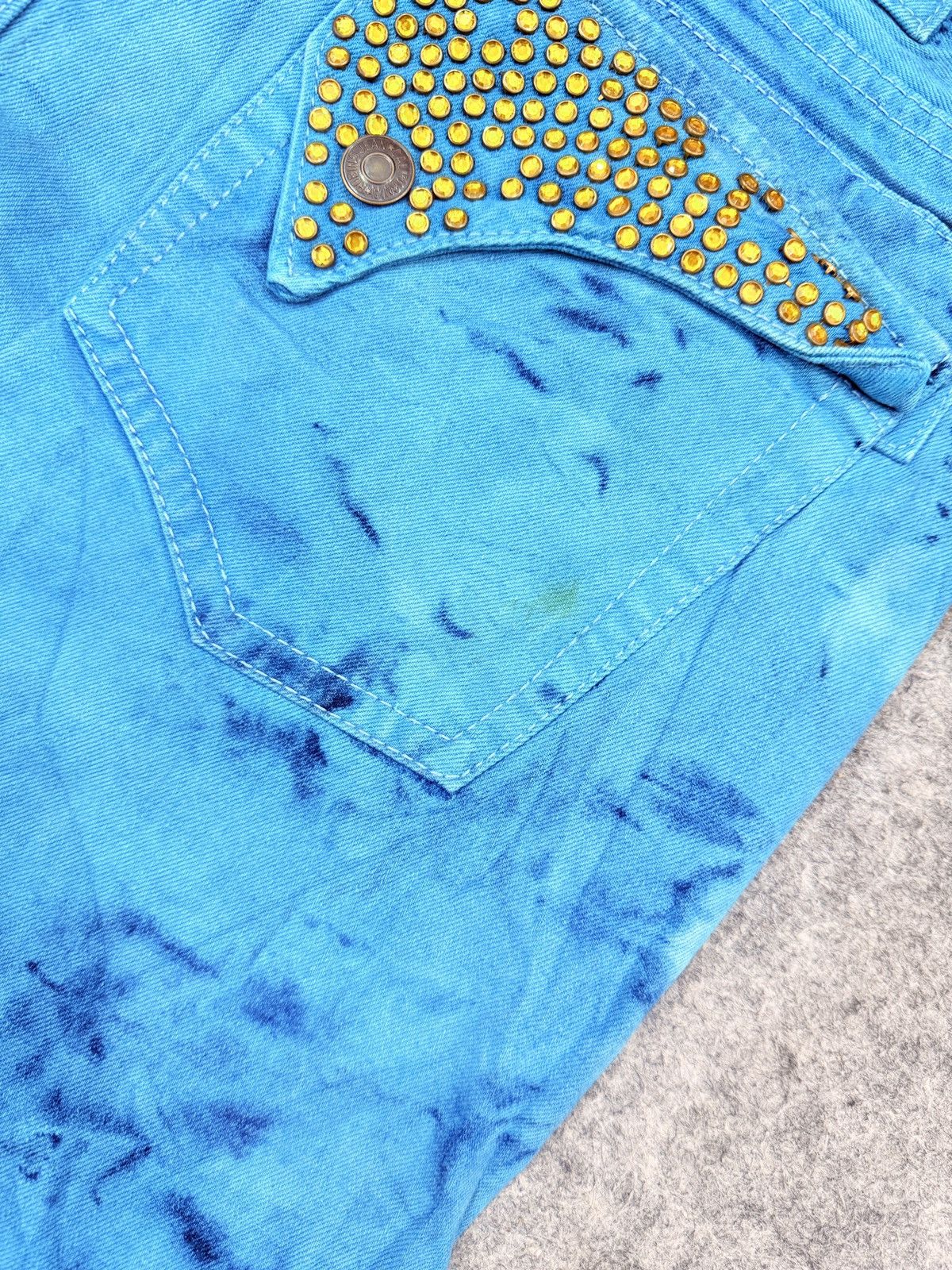 Robins Jeans Rare vintage Robin studded denim Size US 40 / EU 56 - 11 Thumbnail