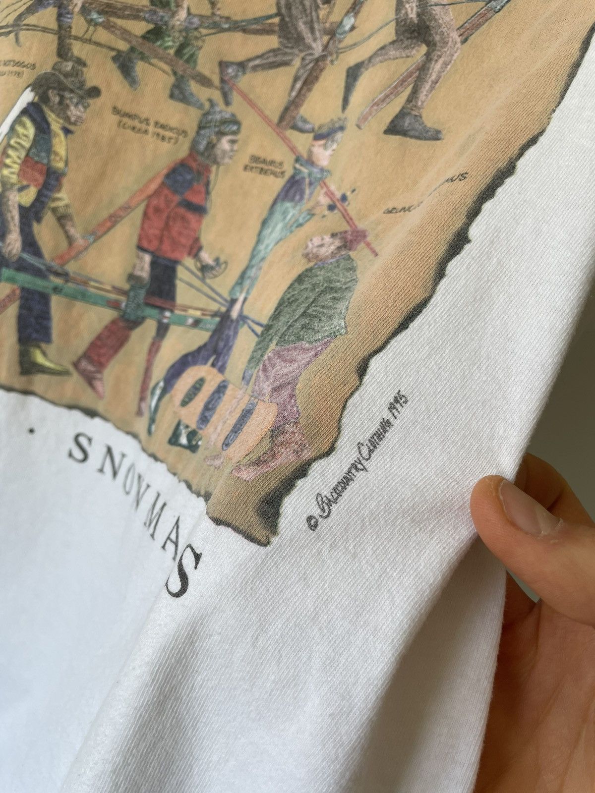 Anvil × Vintage Vintage 1995 Aspen Snowboard Evolution tee Size US L / EU 52-54 / 3 - 3 Thumbnail