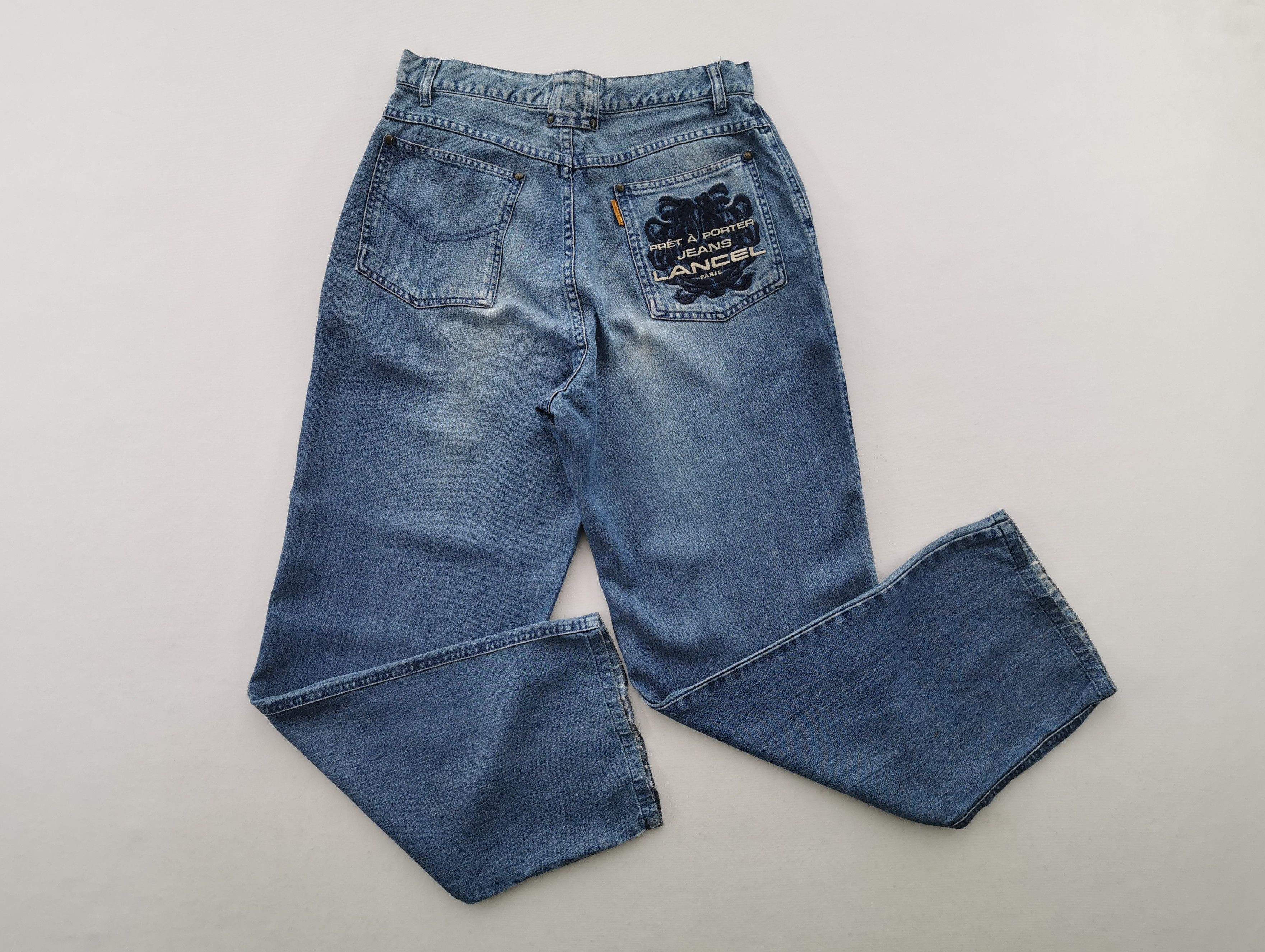 Vintage 90s Lancel Denim Jeans Size 30