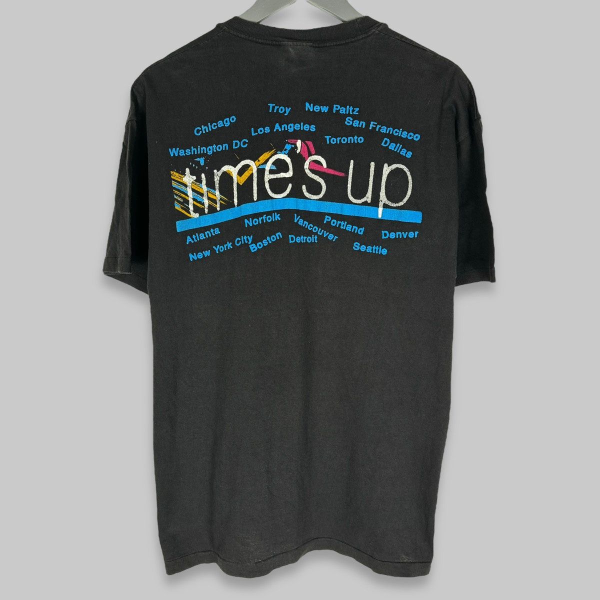 Band Tees Vintage 1990 Living Colour Time’s Up Band Rock T Shirt Size US XL / EU 56 / 4 - 2 Thumbnail
