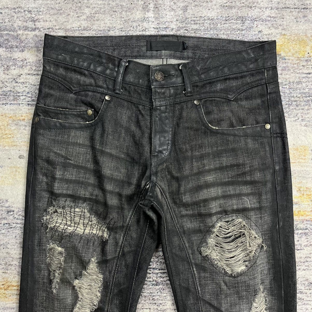 JACKROSE Jackrose Luv Maison low rise distressed flared denim pants Size US 32 / EU 48 - 4 Thumbnail