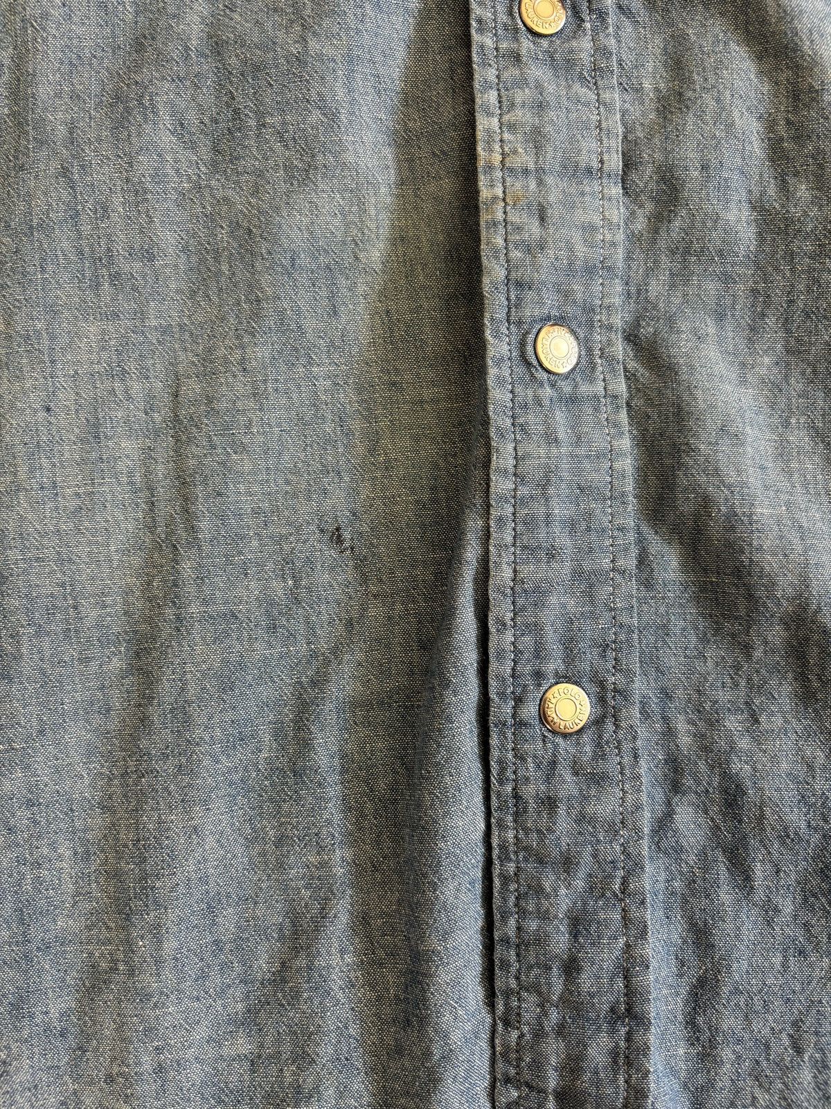 Polo Ralph Lauren Vintage Polo Ralph Lauren Denim Western Button Down Shirt Size US S / EU 44-46 / 1 - 7 Thumbnail