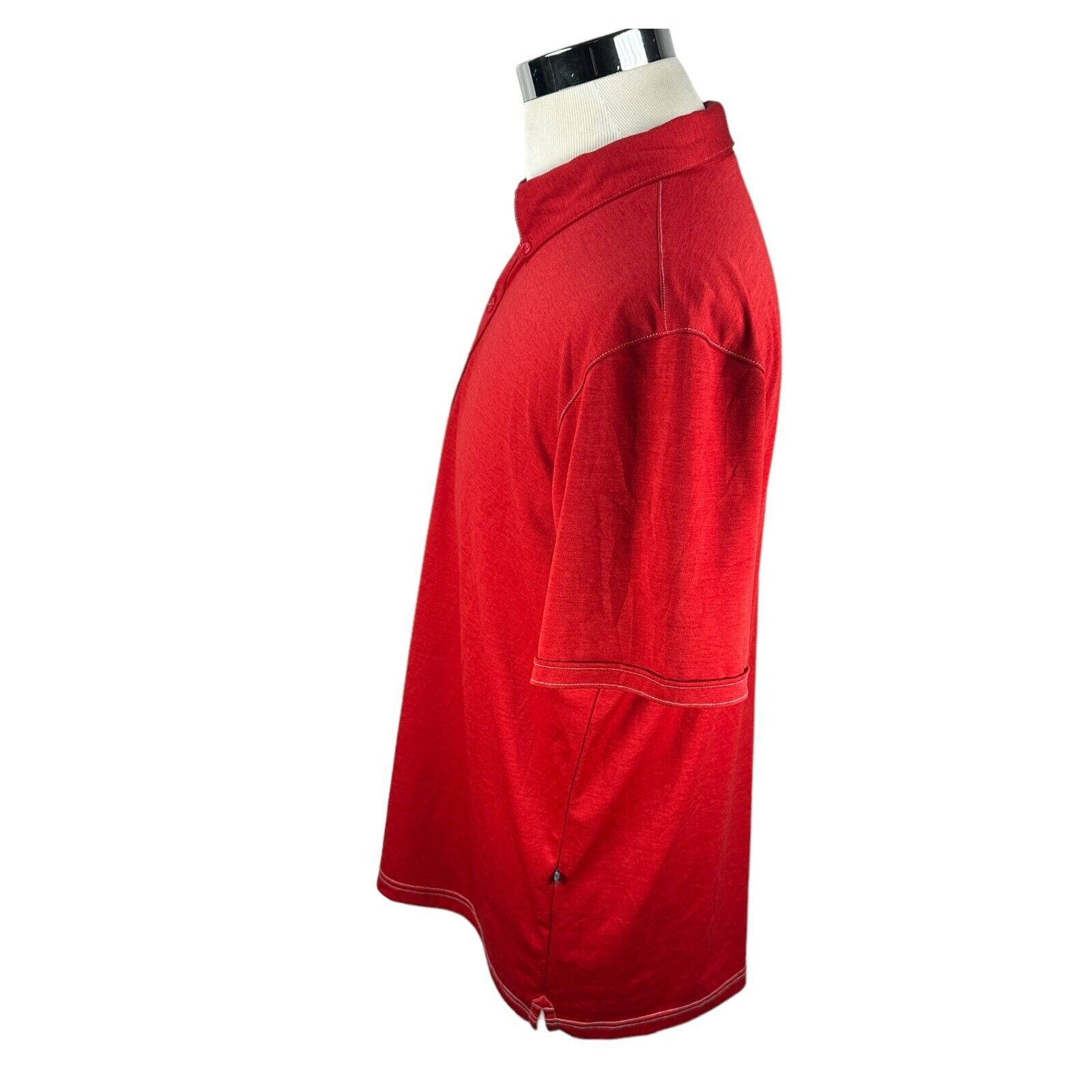 PING Ping Polo Shirt XL Red Sensor cool Golf Pocket Collar Size US XL / EU 56 / 4 - 5 Thumbnail