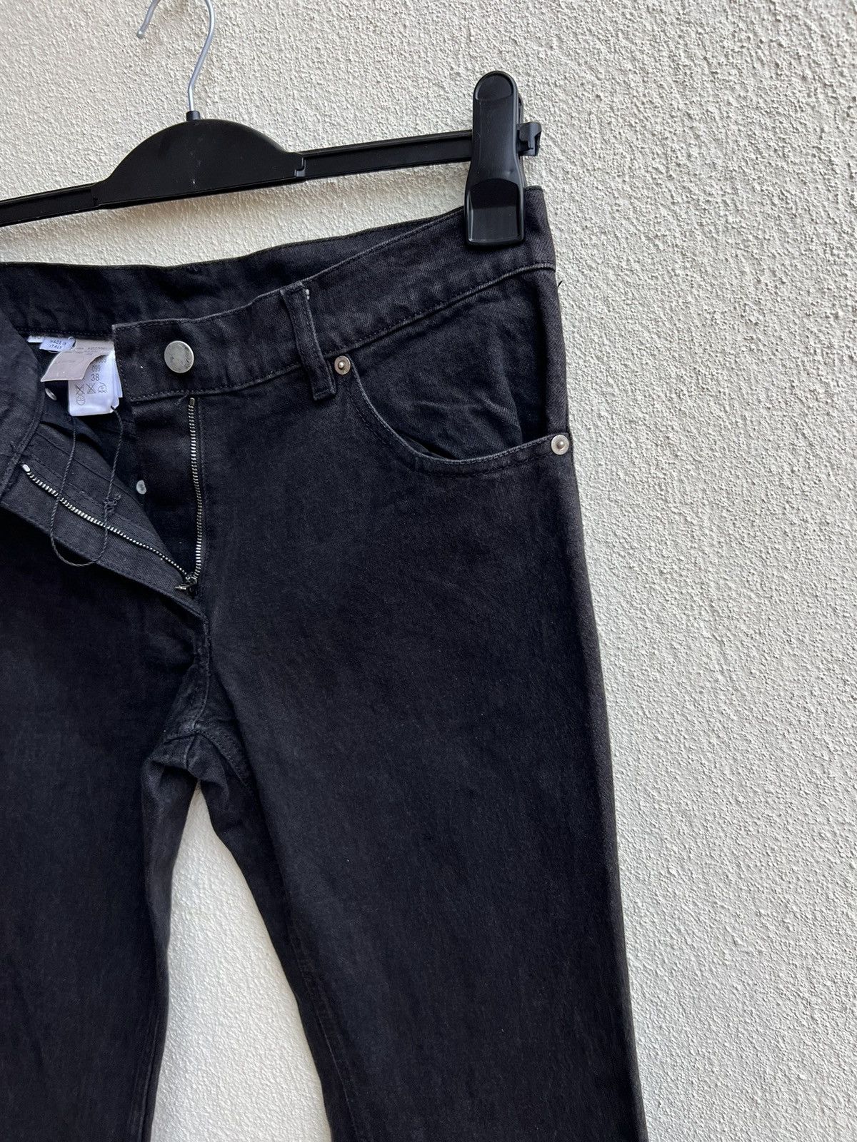 Viktor & Rolf VIKTOR & ROLF Made in Italy Black Denim Jeans Size US 30 / EU 46 - 10 Thumbnail