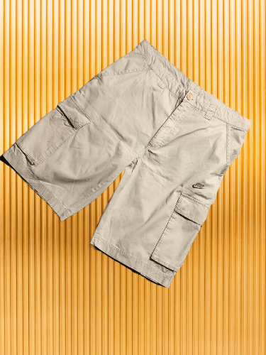 Nike Vintage Y2K Nike Baggy Utility Cargo Shorts 90s Size US 34 / EU 50 - 1 Thumbnail