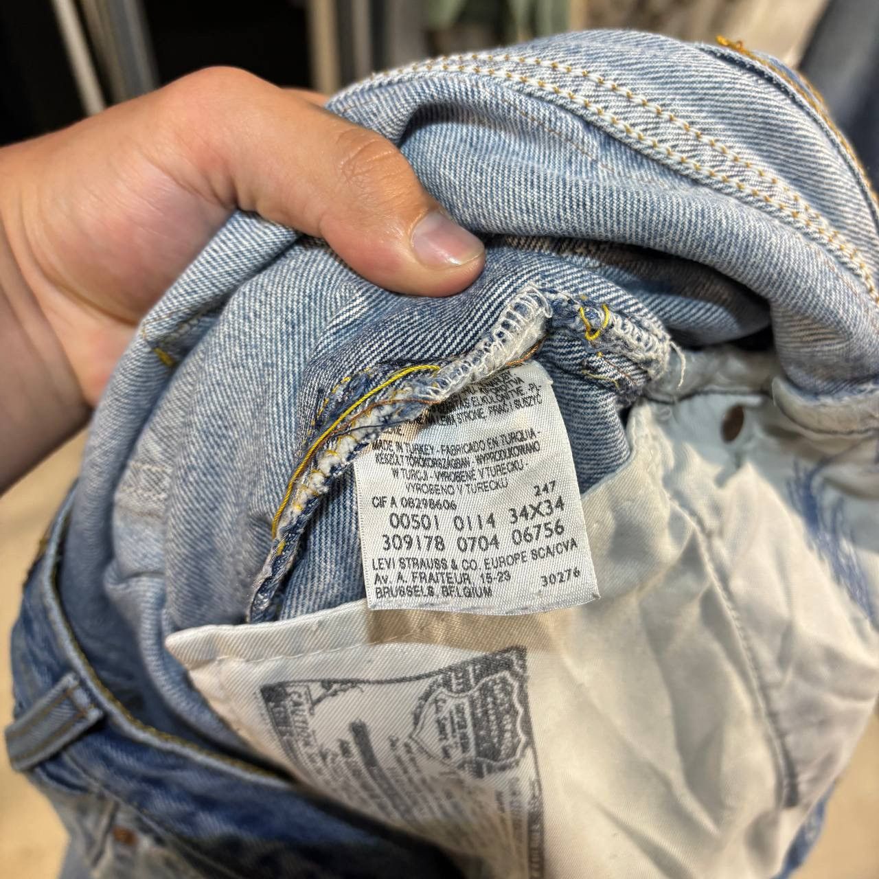 Levi's Women’s Levi’s custom jeans Size:34x34 Size 34" / US 12 / IT 48 - 8 Thumbnail