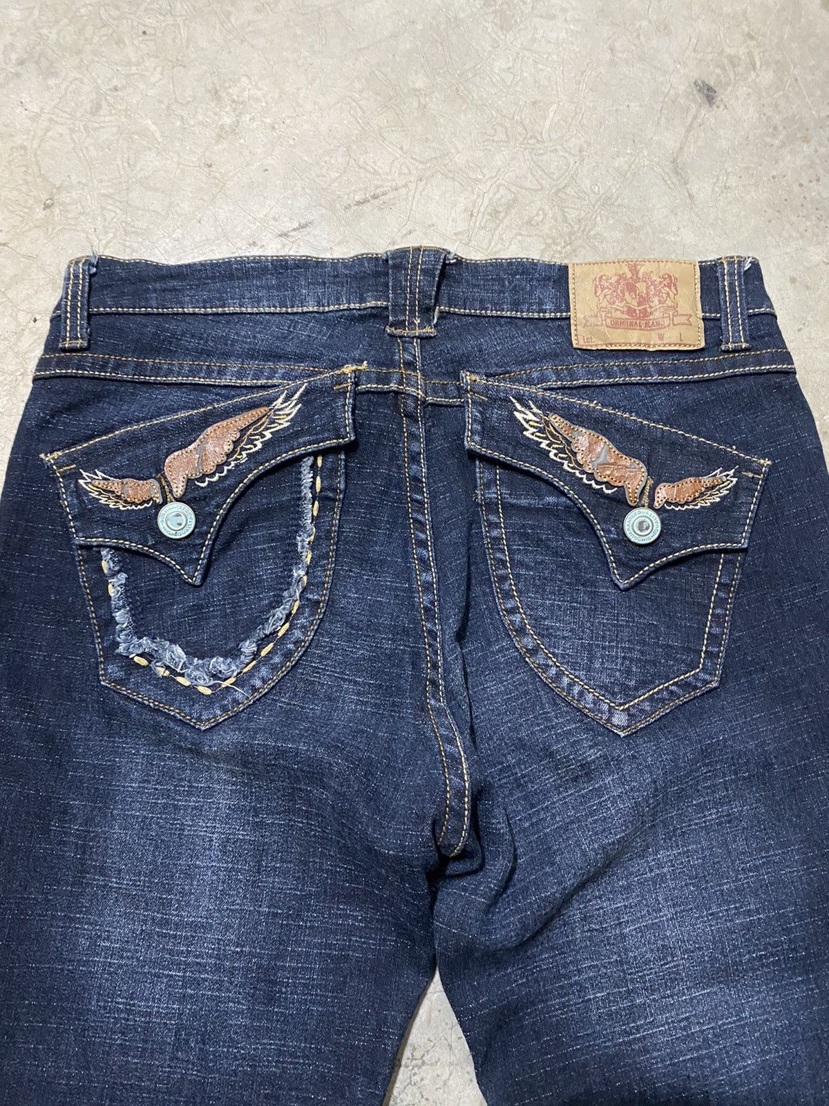 Hysteric Glamour × If Six Was Nine × Tornado Mart 💥last call💥 Flare Jeans Japan Original Tongue Pocket Size US 33 - 5 Thumbnail