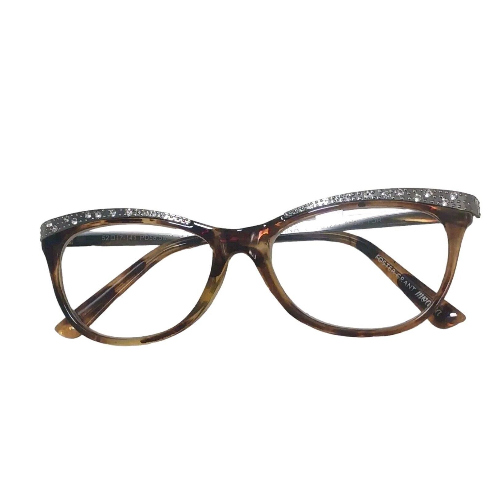 Foster Grant +1.00 FOSTER GRANT Reading Glasses GLAM Brown Tortoiseshell Size ONE SIZE - 5 Thumbnail