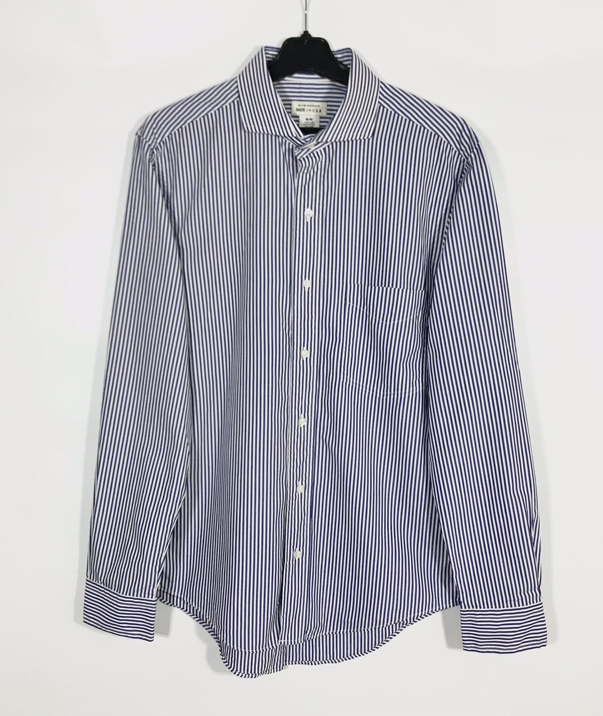 Club Monaco Club Monaco Striped Button Shirt Stripe Men's m Size US M / EU 48-50 / 2 - 1 Thumbnail