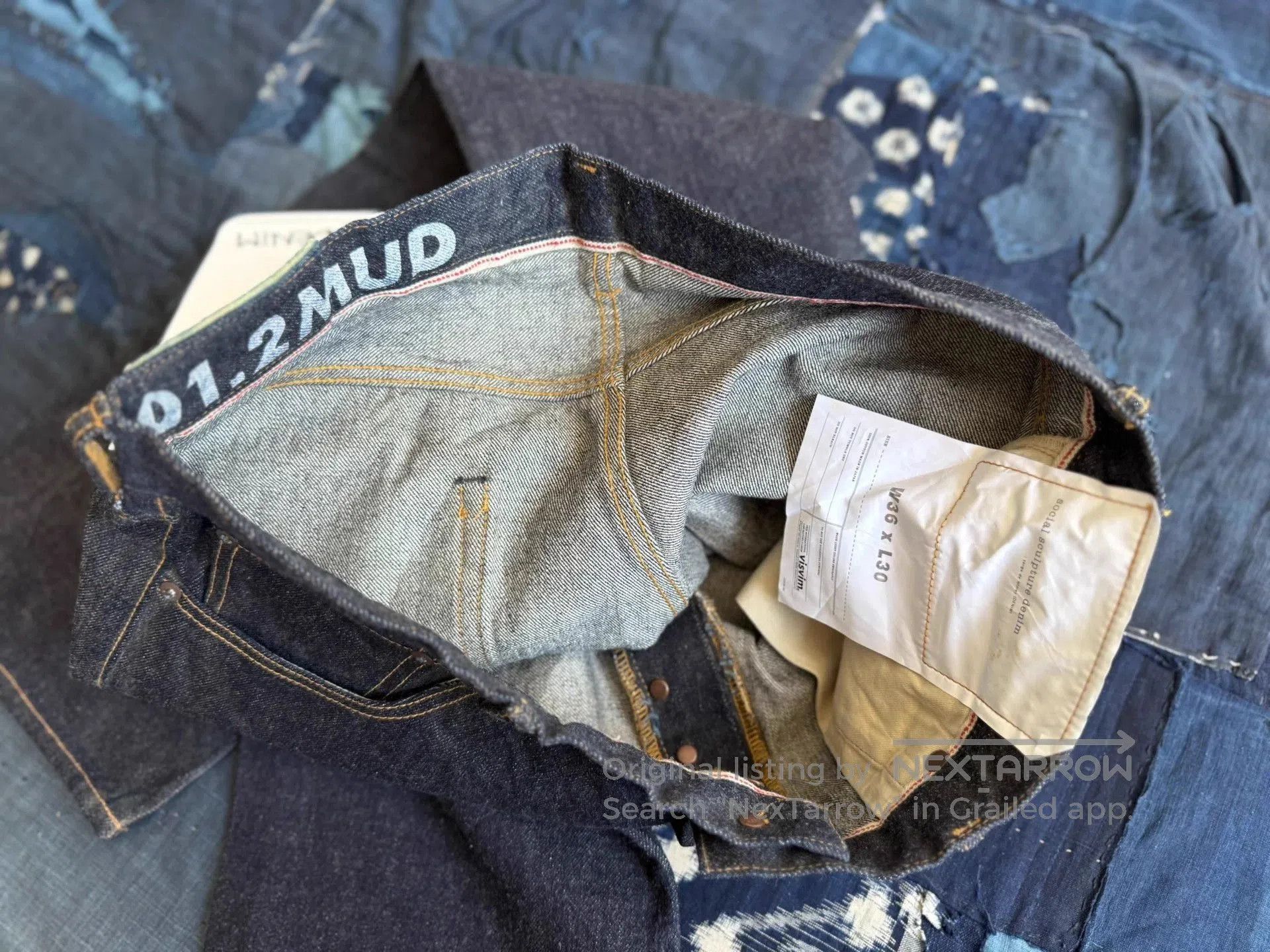 Visvim Black Denim Pants Size 36. Size US 36 / EU 52 - 8 Thumbnail