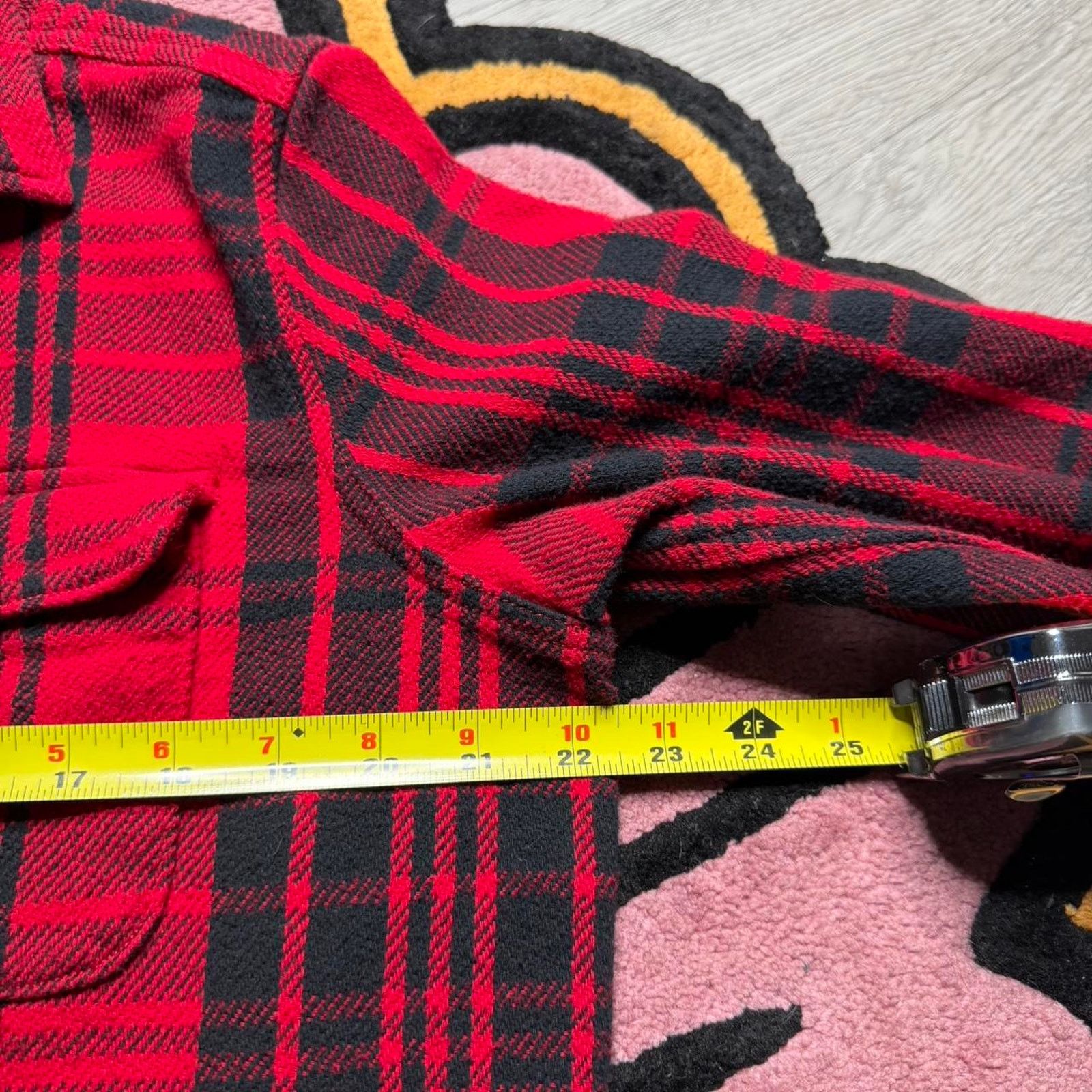 Gap Gap Casual Button Up Flannel Shirt Size Medium Red Black Size US M / EU 48-50 / 2 - 3 Thumbnail