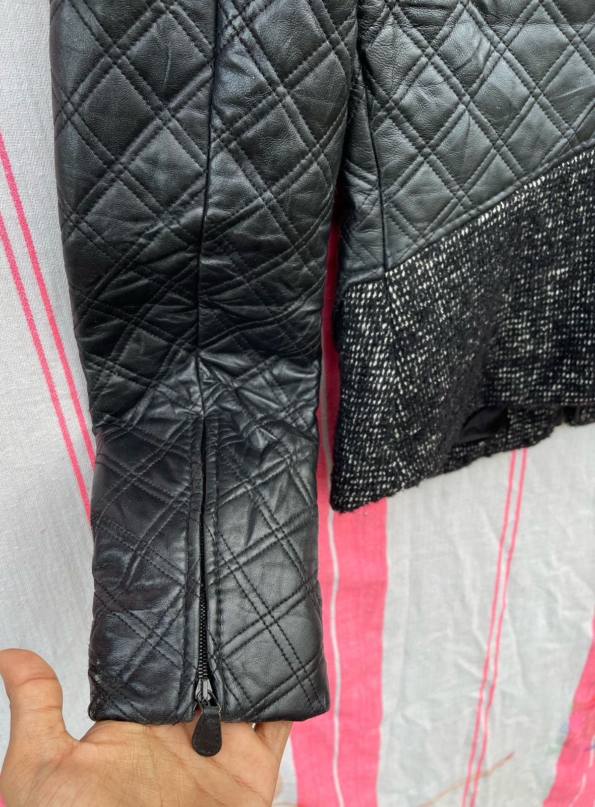 Alexander McQueen 🔥A/W 2007 ALEXANDER MCQUEEN LEATHER RAIDER JACKET Size S / US 4 / IT 40 - 16 Thumbnail