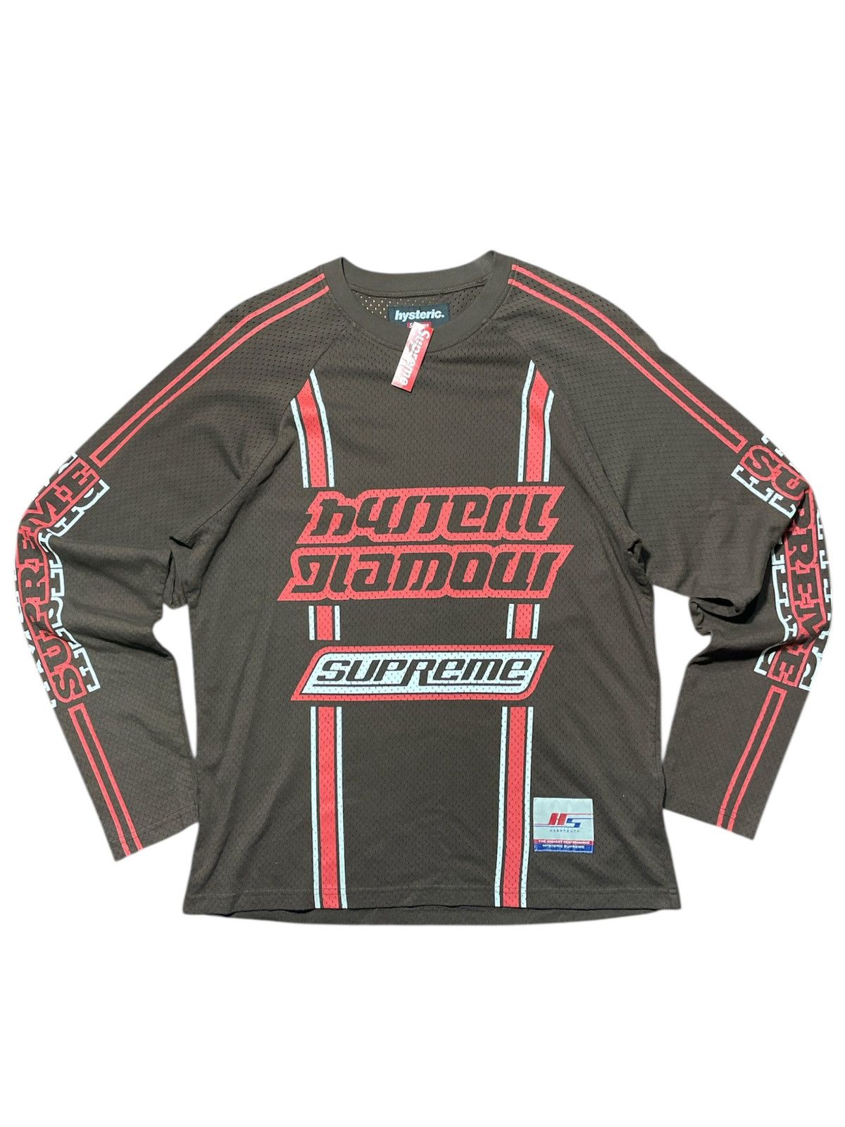 Supreme X Hysteric Glamour FW17 Racing Jersey