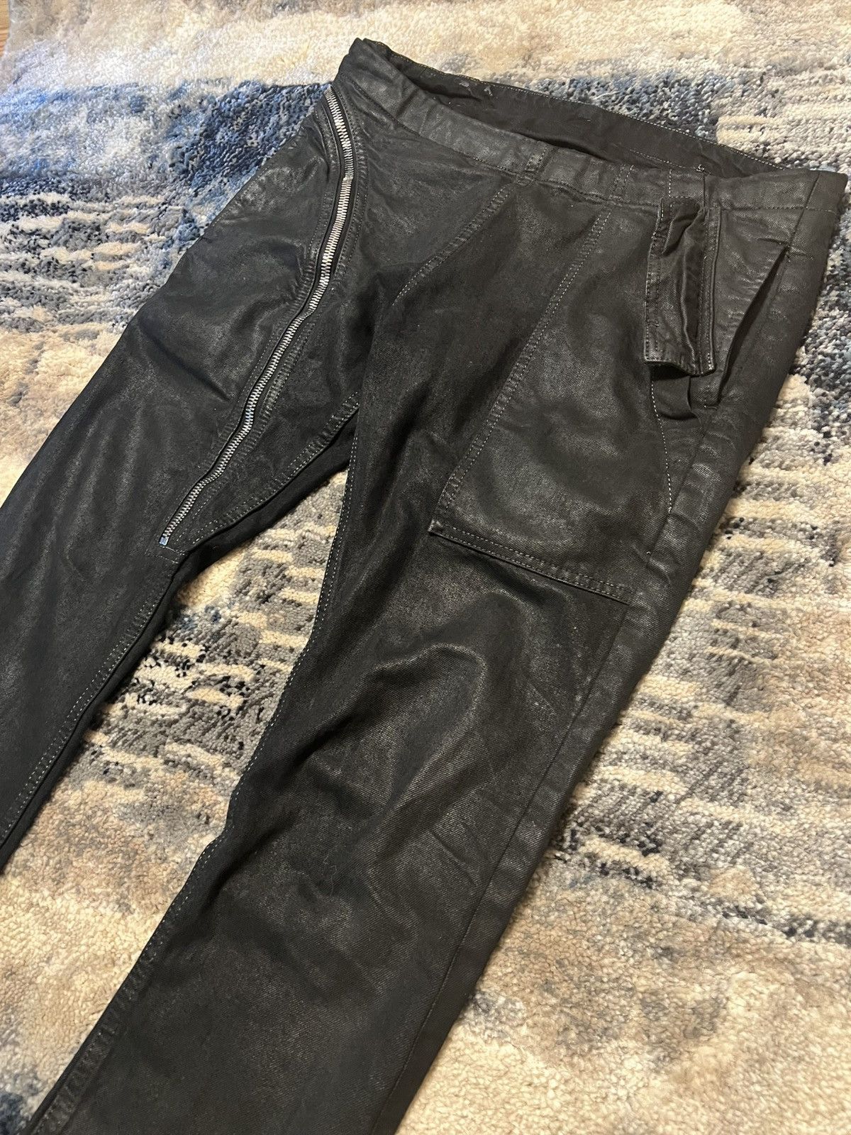 Rick Owens FW16 Rick Owens Mastodon Heavy Wax Aircuts Size US 34 / EU 50 - 1 Thumbnail