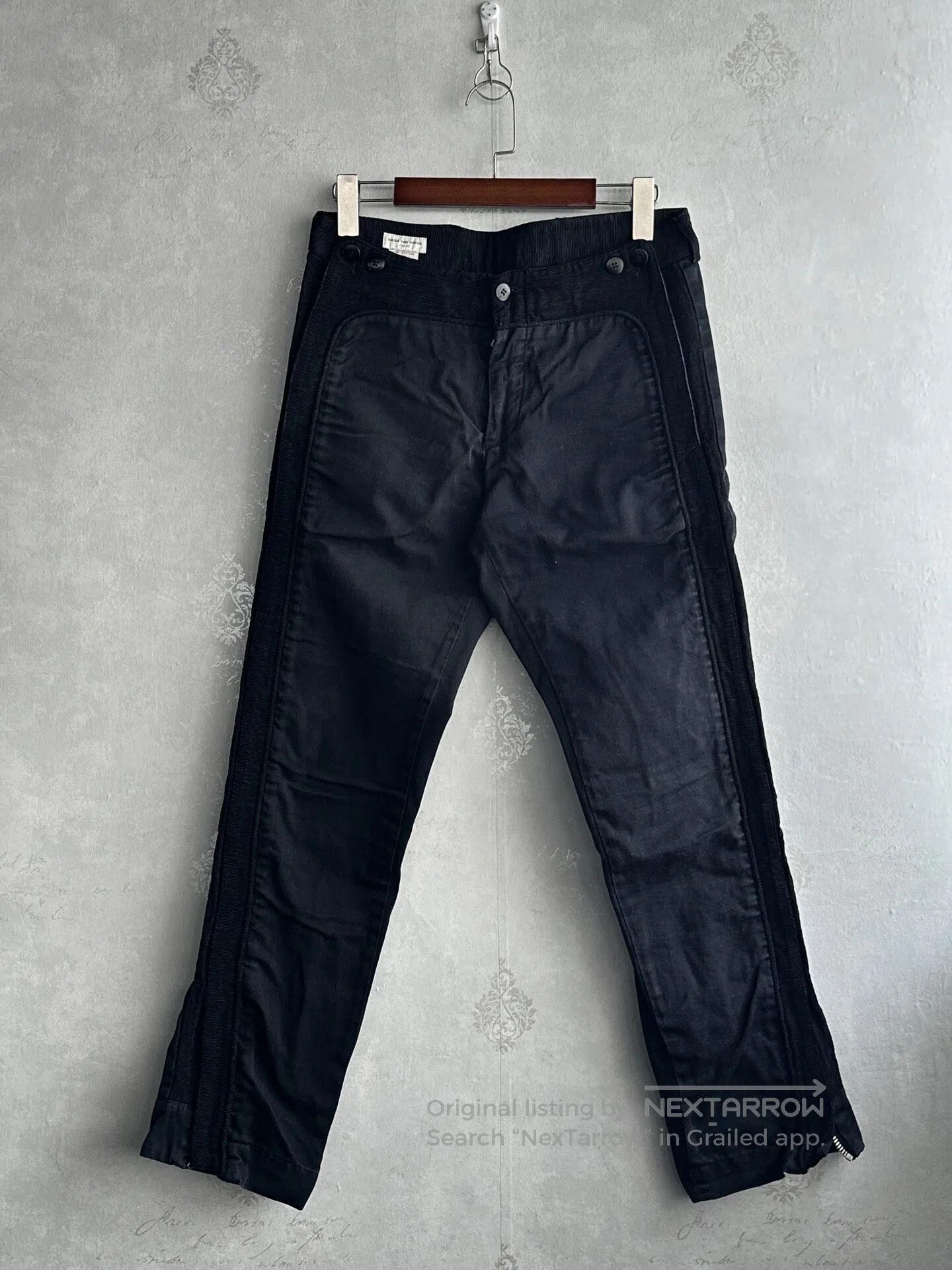 Dries Van Noten DRIES VAN NOTEN Button-stitched nine-inch pants| Size US 30 / EU 46 - 2 Thumbnail