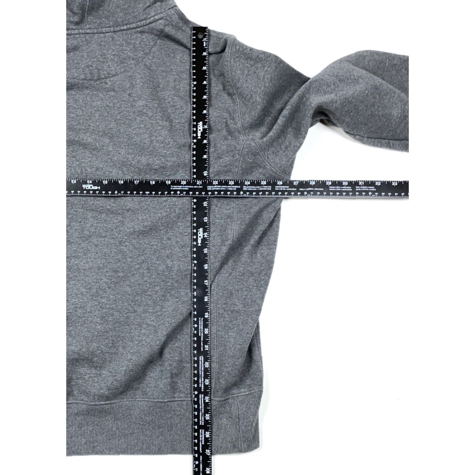 Nike Nike Distressed Pullover Hoodie Sweatshirt Adult 2XL Gray Embroidered Swoosh 90s Retro Men's Size US XXL / EU 58 / 5 - 7 Thumbnail