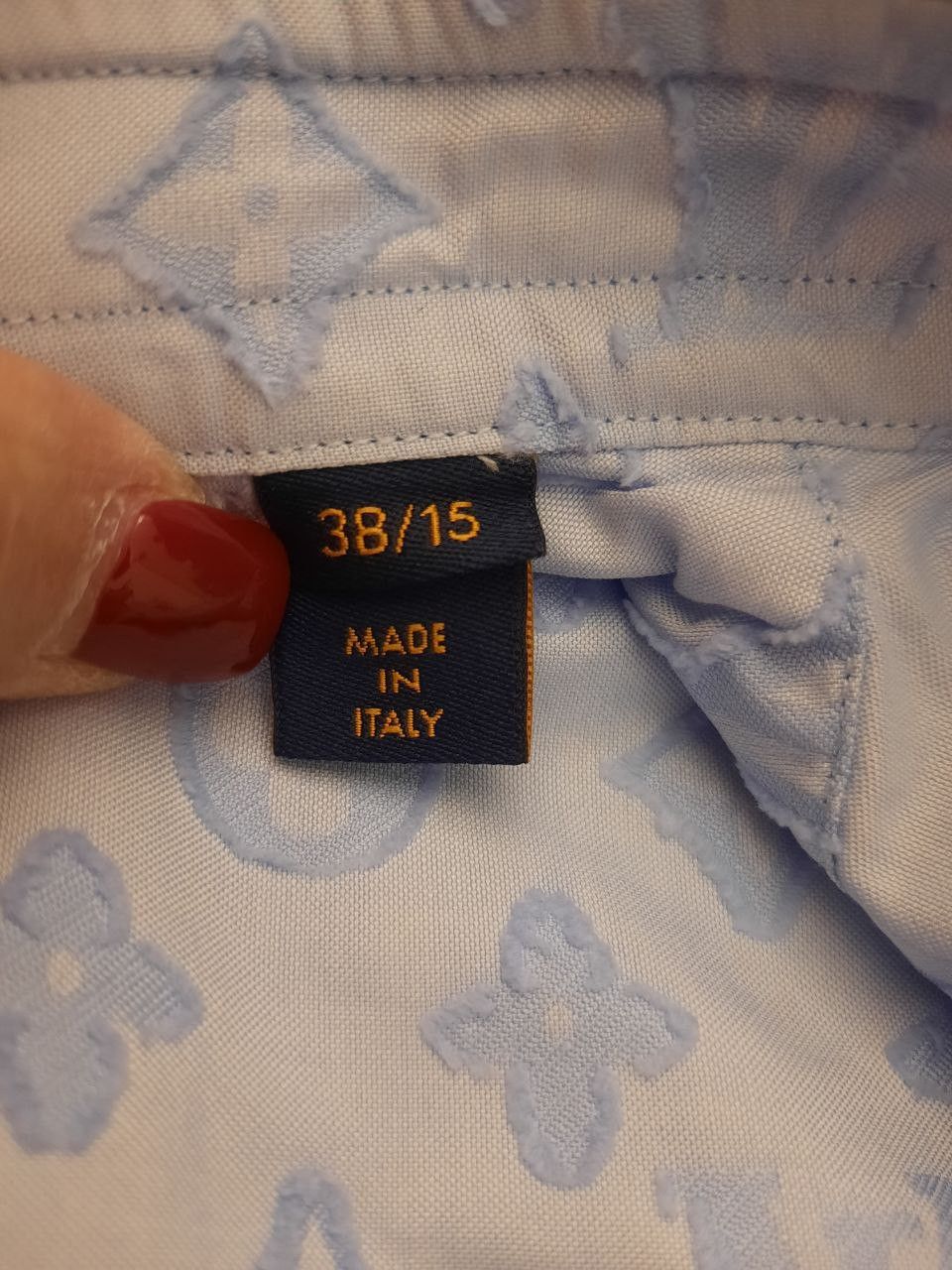 Louis Vuitton Monogram Embroidery Shirt Size US M / EU 48-50 / 2 - 5 Thumbnail