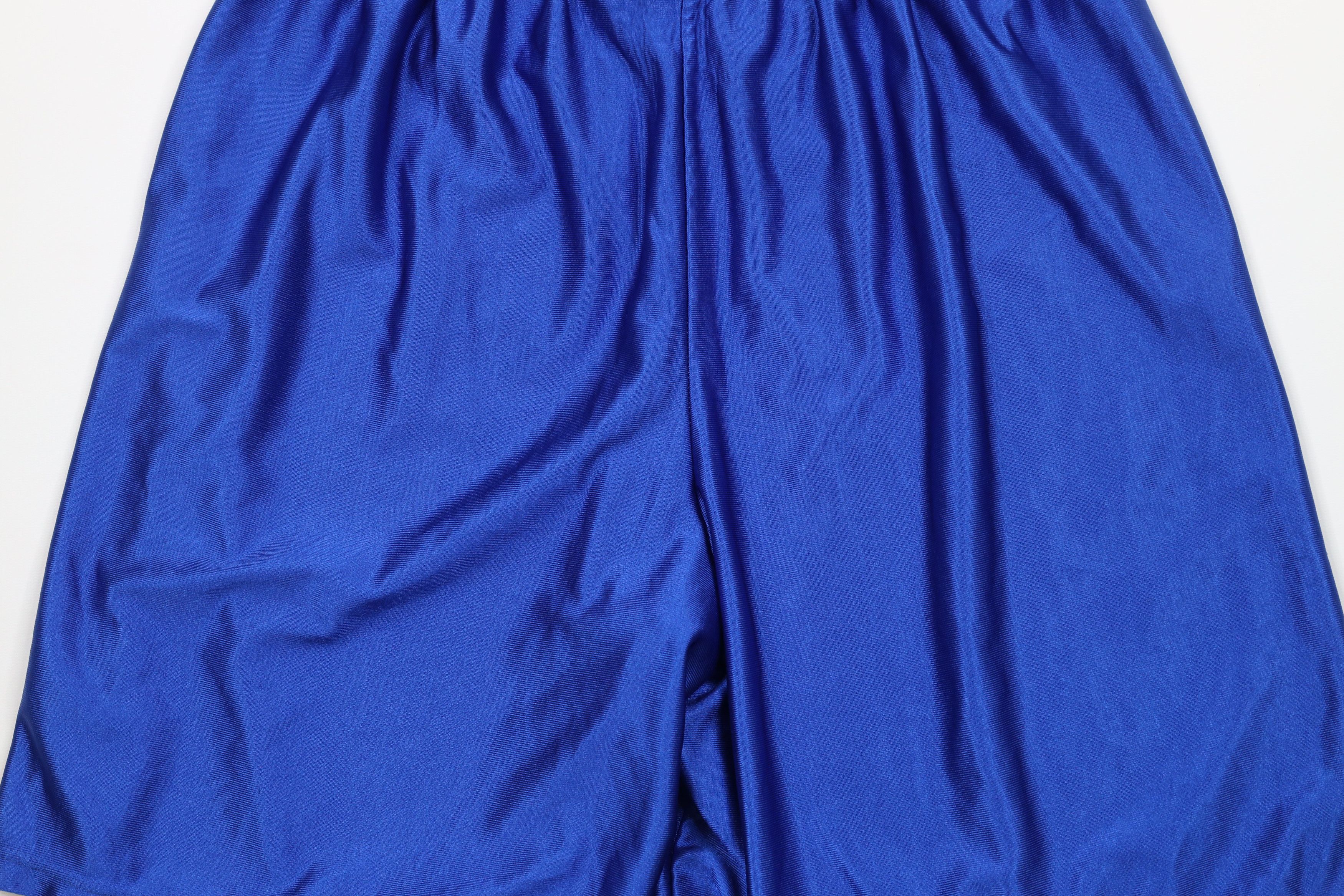 Nike × Vintage Vintage 90s Nike Mini Swoosh Silky Basketball Shorts USA Size US 34 / EU 50 - 11 Thumbnail