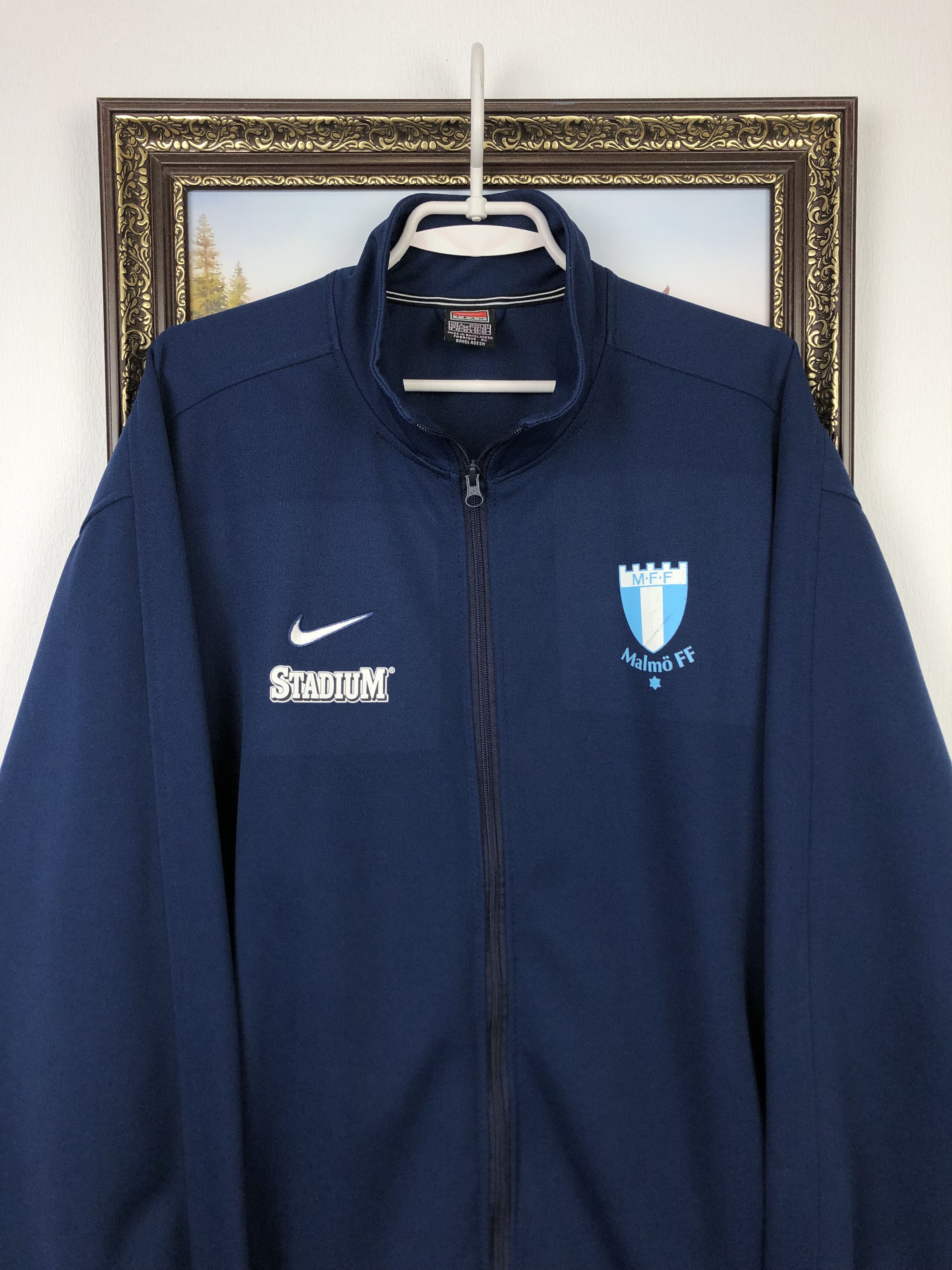 Nike Vintage Nike Malmo Football Jacket Ibrahimovic Track Top Size US L / EU 52-54 / 3 - 2 Thumbnail