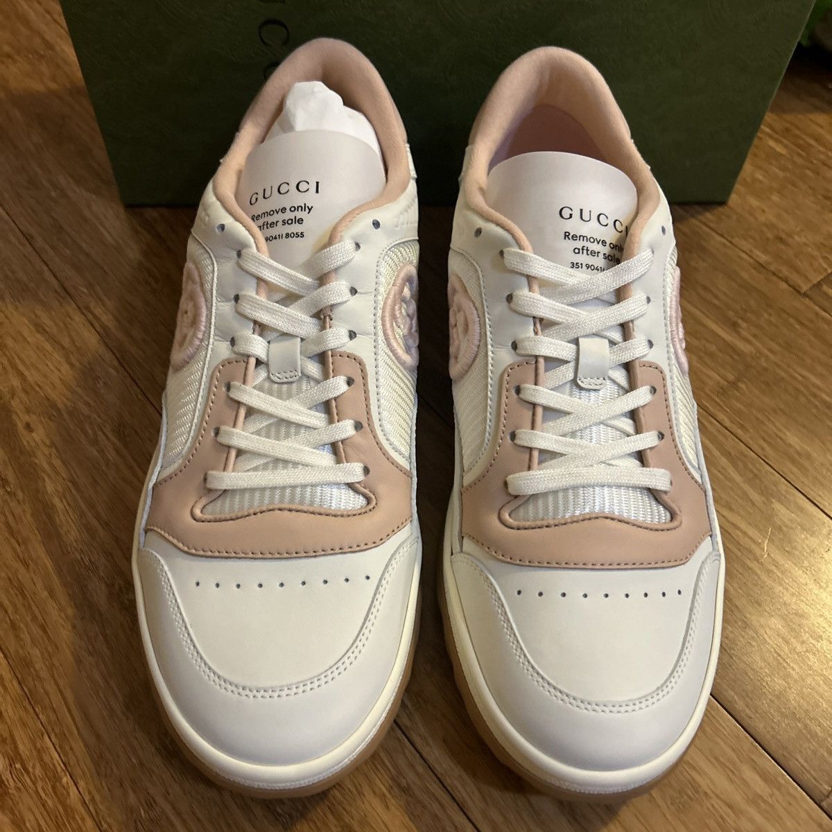 Gucci Gucci MAC80 Low Top Leather Skateboard Sneakers Size US 10.5 / IT 40.5 - 3 Thumbnail