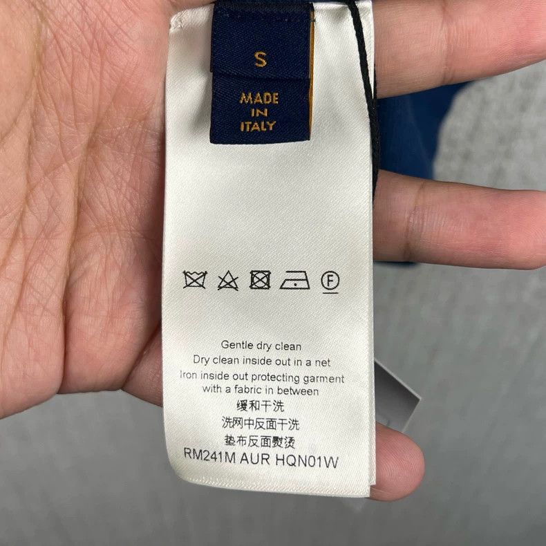 Louis Vuitton Louis Vuitton Water drop monogram intarsia knit short slee Size US S / EU 44-46 / 1 - 5 Thumbnail