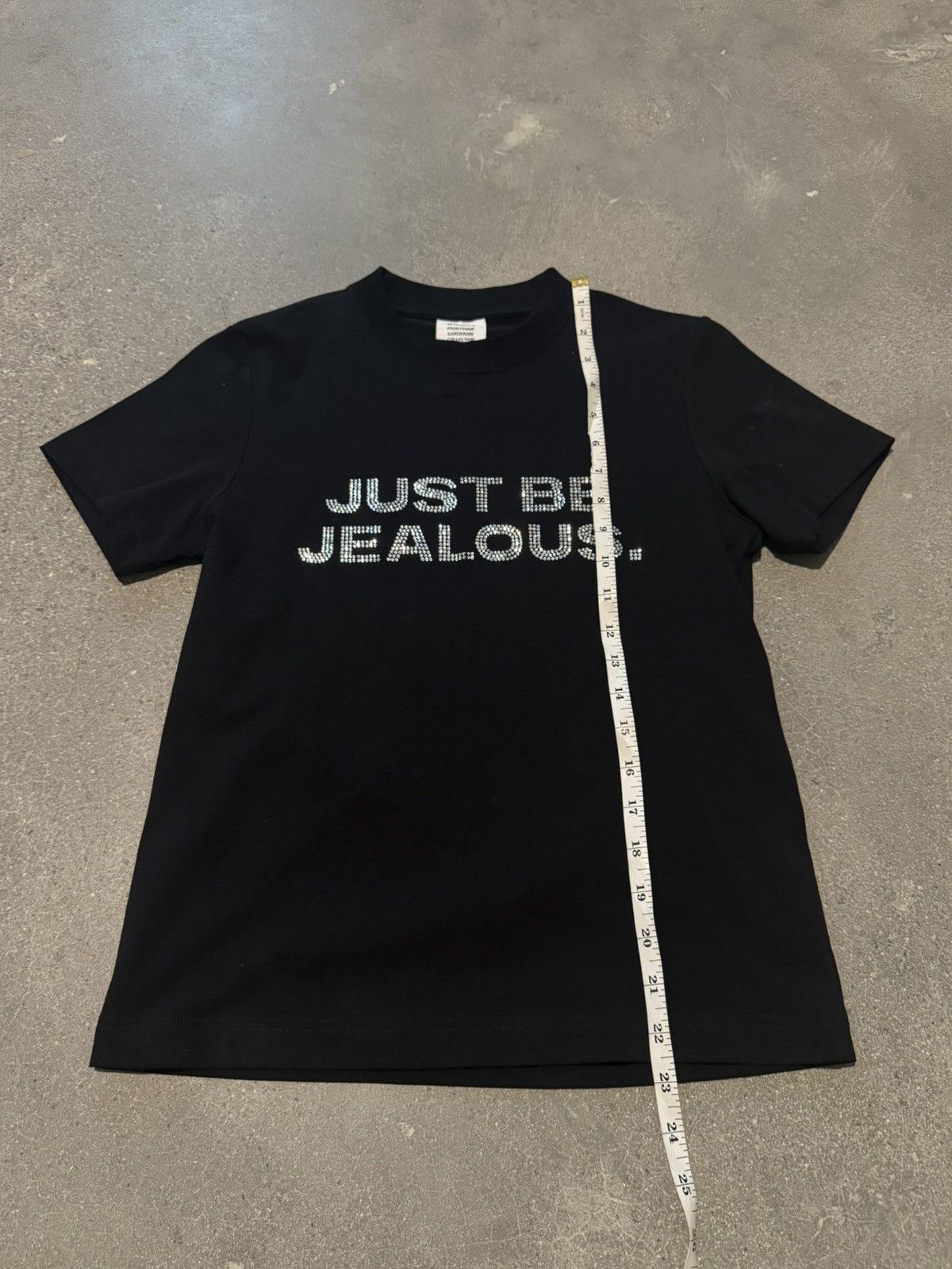 Vetements Just Be Jealous Bedazzled T-shirt Size M / US 6-8 / IT 42-44 - 5 Thumbnail