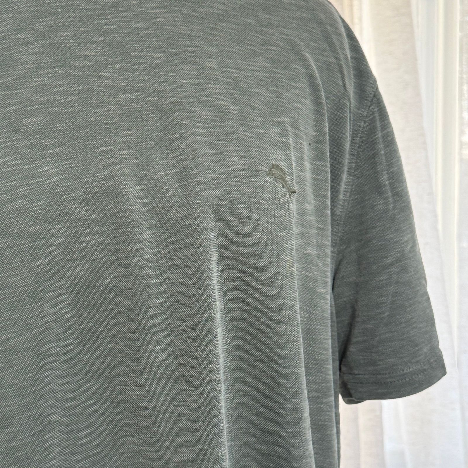 Tommy Bahama Tommy Bahama Olive Green Tee | Sz L Size US L / EU 52-54 / 3 - 3 Thumbnail