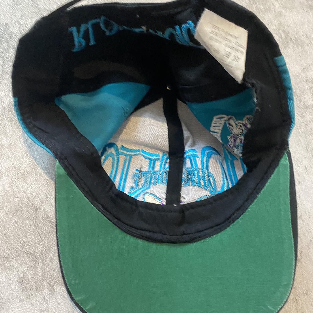 NBA 90s Vintage Retro Charlotte Hornets snapback hat rap hip hop Size ONE SIZE - 4 Thumbnail