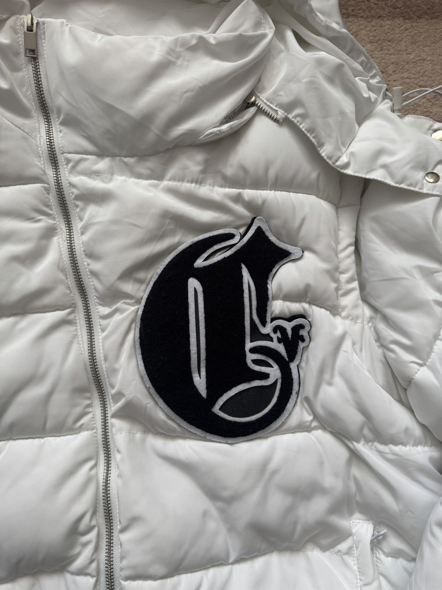 Other Corvidae puffer jacket swag drill ;L white zip Size US L / EU 52-54 / 3 - 2 Thumbnail