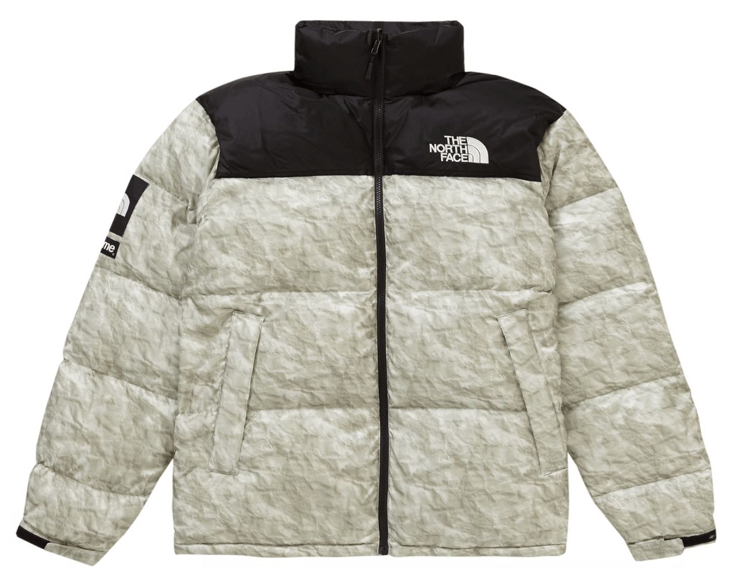 Supreme The North Face Paper Print Nuptse Jacket Paper Print Size US XL / EU 56 / 4 - 1 Thumbnail