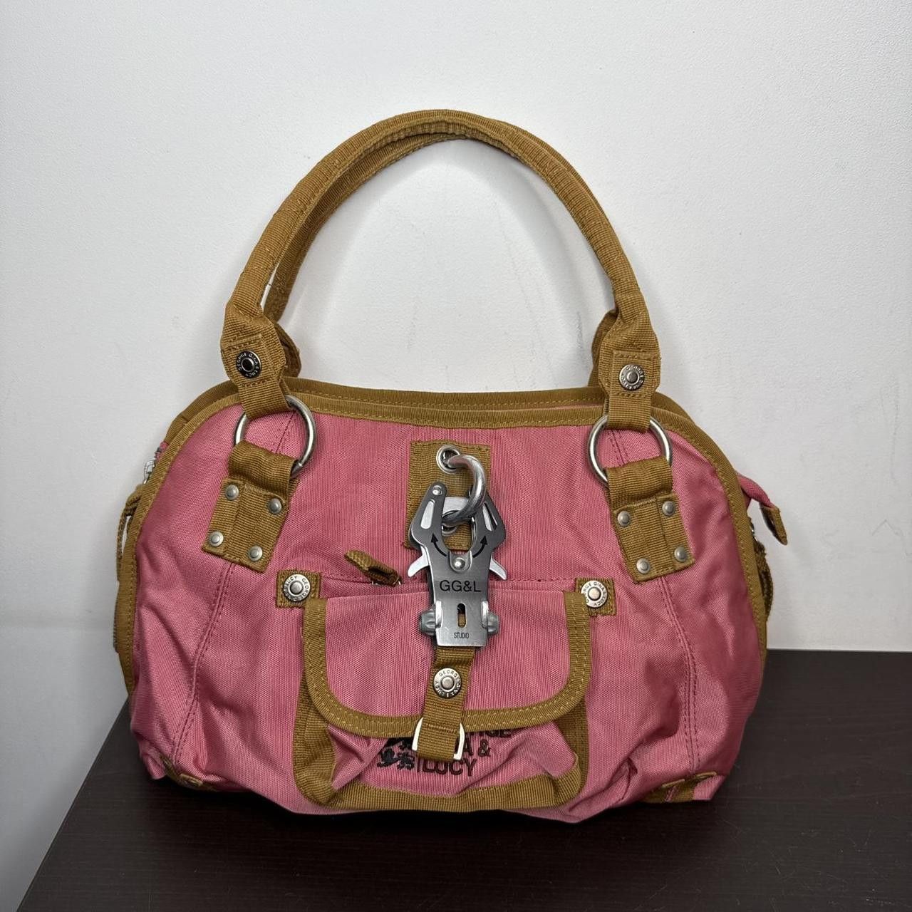 George Gina & Lucy George Gina Lucy Handbag Pink Barbie 2000s Size ONE SIZE - 1 Thumbnail