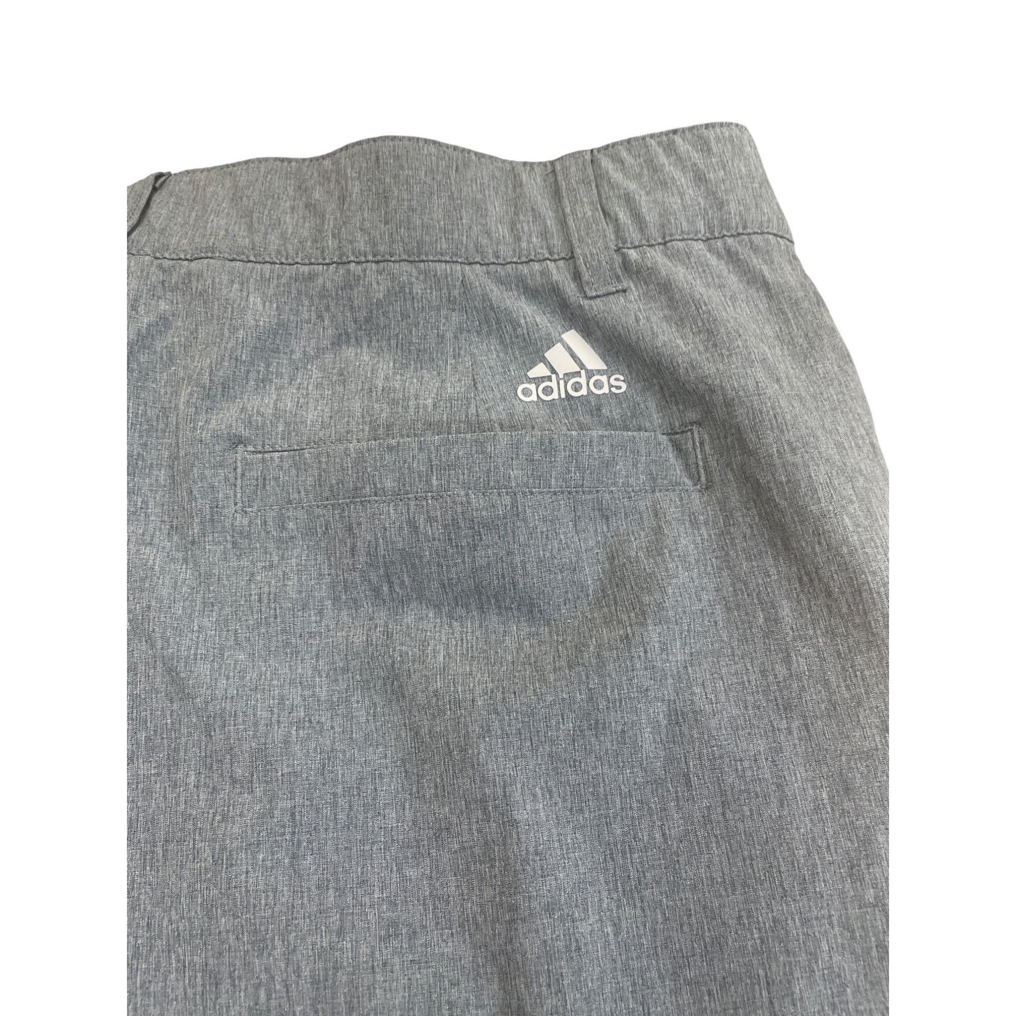 Adidas Adidas Mens Gray Performance Golf Casual Shorts Size 36 SKU Size US 36 / EU 52 - 16 Thumbnail