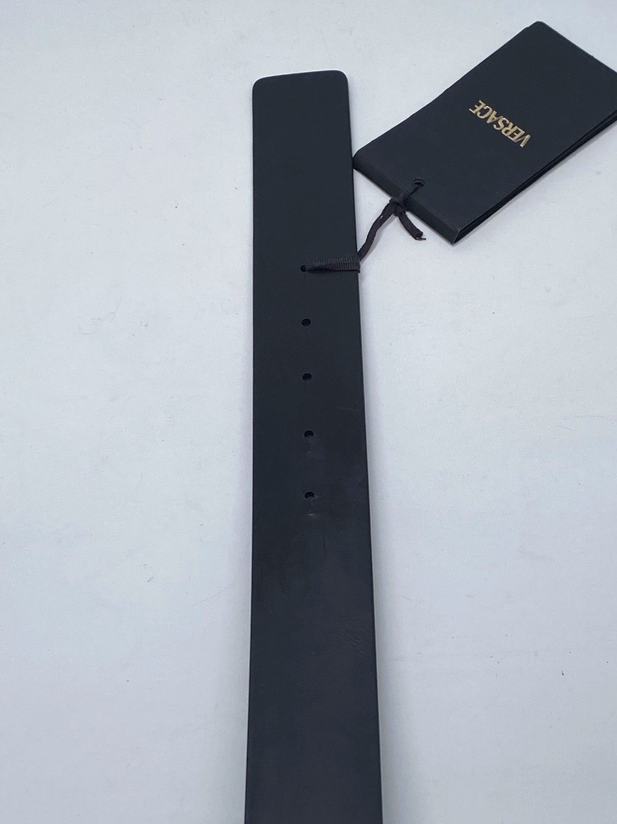 Versace Versace Medusa Biggie Leather Belt size 80/32” Size 32 - 7 Thumbnail
