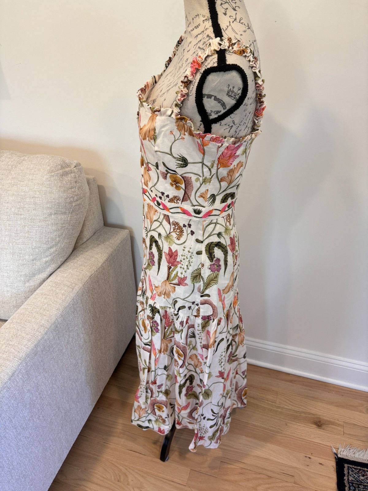 AGUA by Agua Bendita AGUA BY AGUA BENDITA Nispero Habitat Midi Dress size large Size L / US 10 / IT 46 - 7 Thumbnail