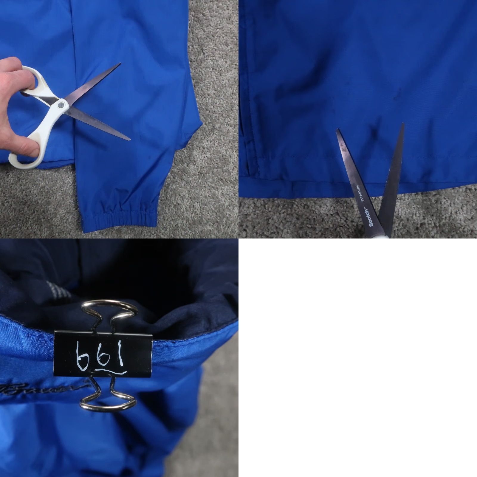 Eddie Bauer Eddie Bauer Windbreaker Jacket Men L Oversized Full Zip Hooded Packable Solid Blue Windbreaker Jacket Mens L Size US L / EU 52-54 / 3 - 9 Thumbnail