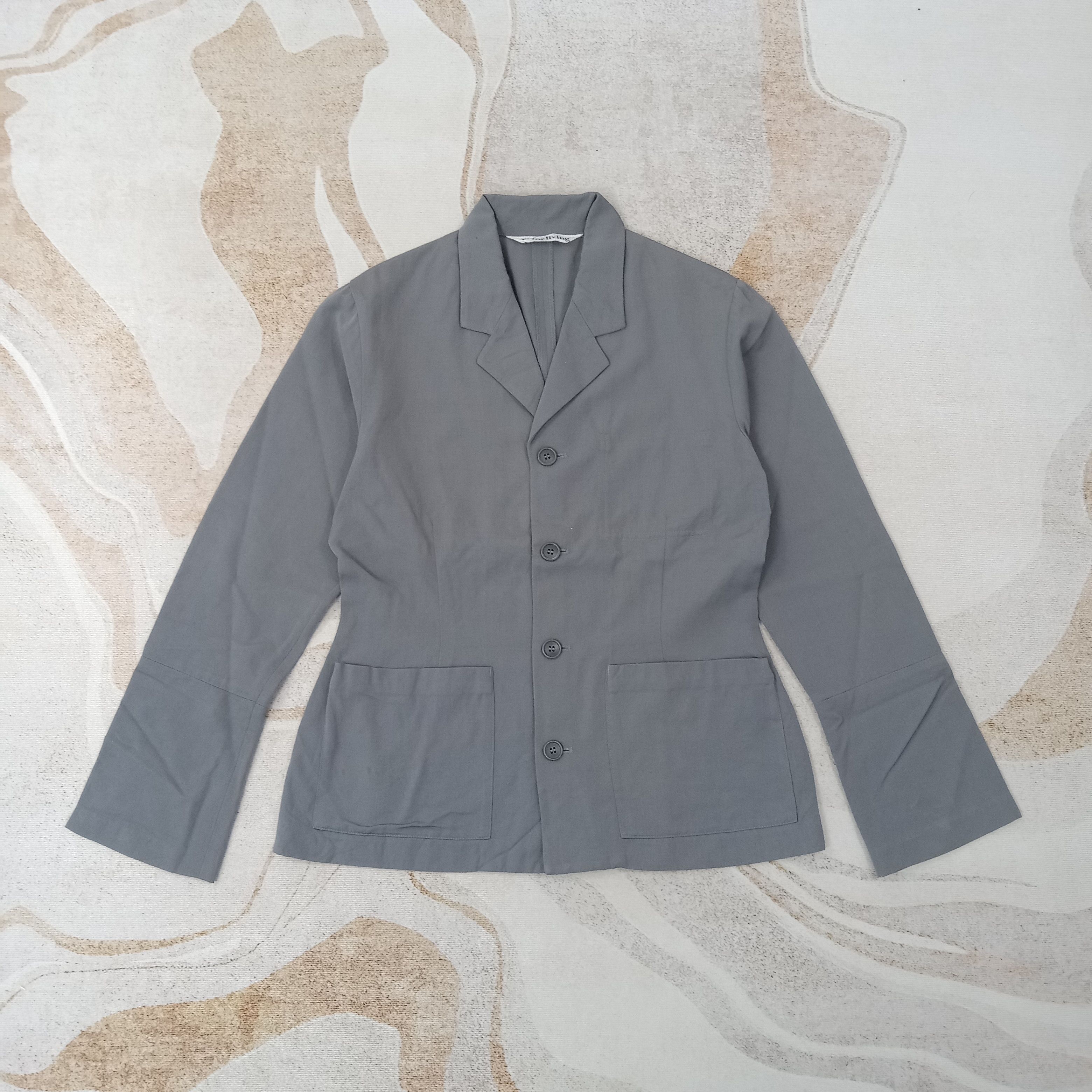 Yohji Yamamoto Y's for living by Yohji Yamamoto Blazer Jacket C260N5 Size XS / US 0-2 / IT 36-38 - 1 Thumbnail