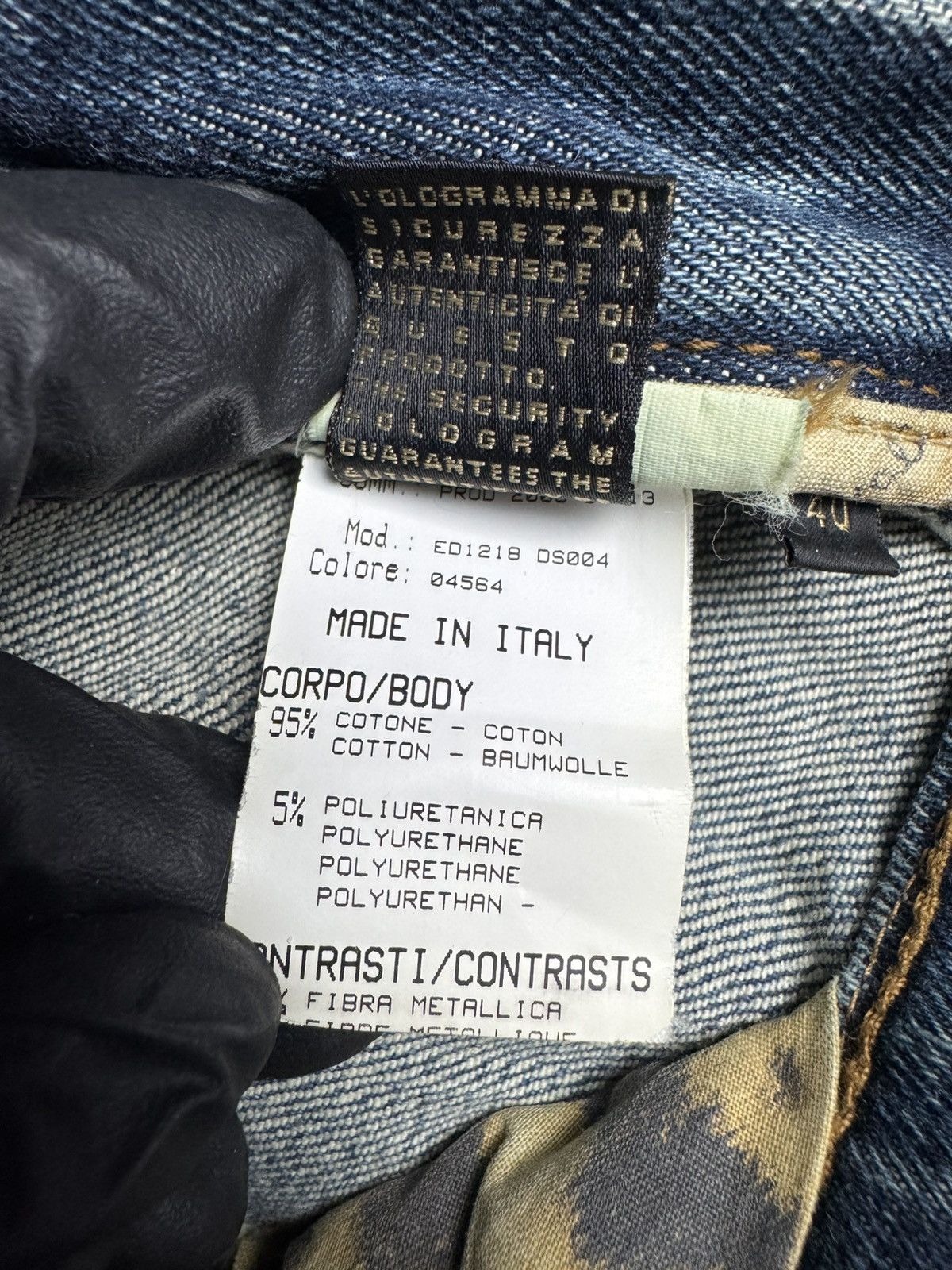 Roberto Cavalli Roberto Cavalli Straight Fit Denim Low Rise Jeans Y2K Size 27" / US 4 / IT 40 - 15 Thumbnail