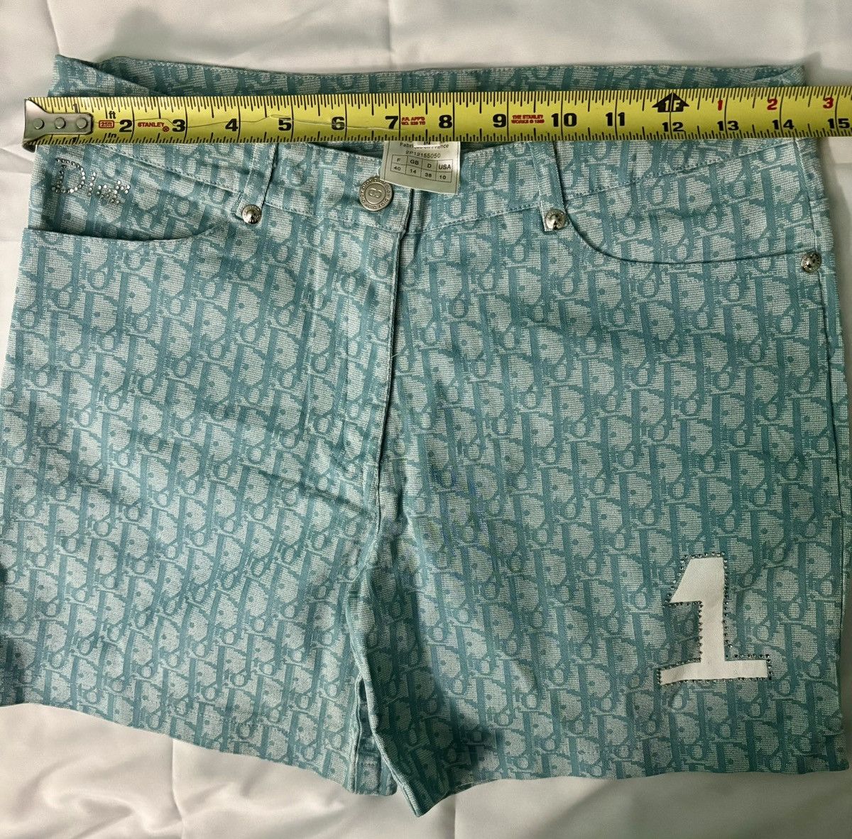 Dior Dior Oblique Denim Shorts Size 32" / US 10 / IT 46 - 4 Thumbnail