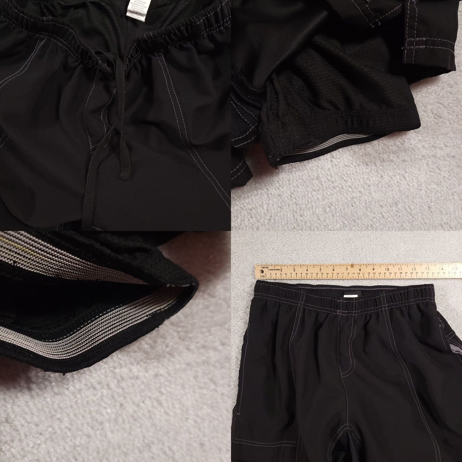 Vintage Canari Gel Padded Mountain Biking Shorts Black Lined Cycling Mens Size Small Size US 29 - 8 Thumbnail