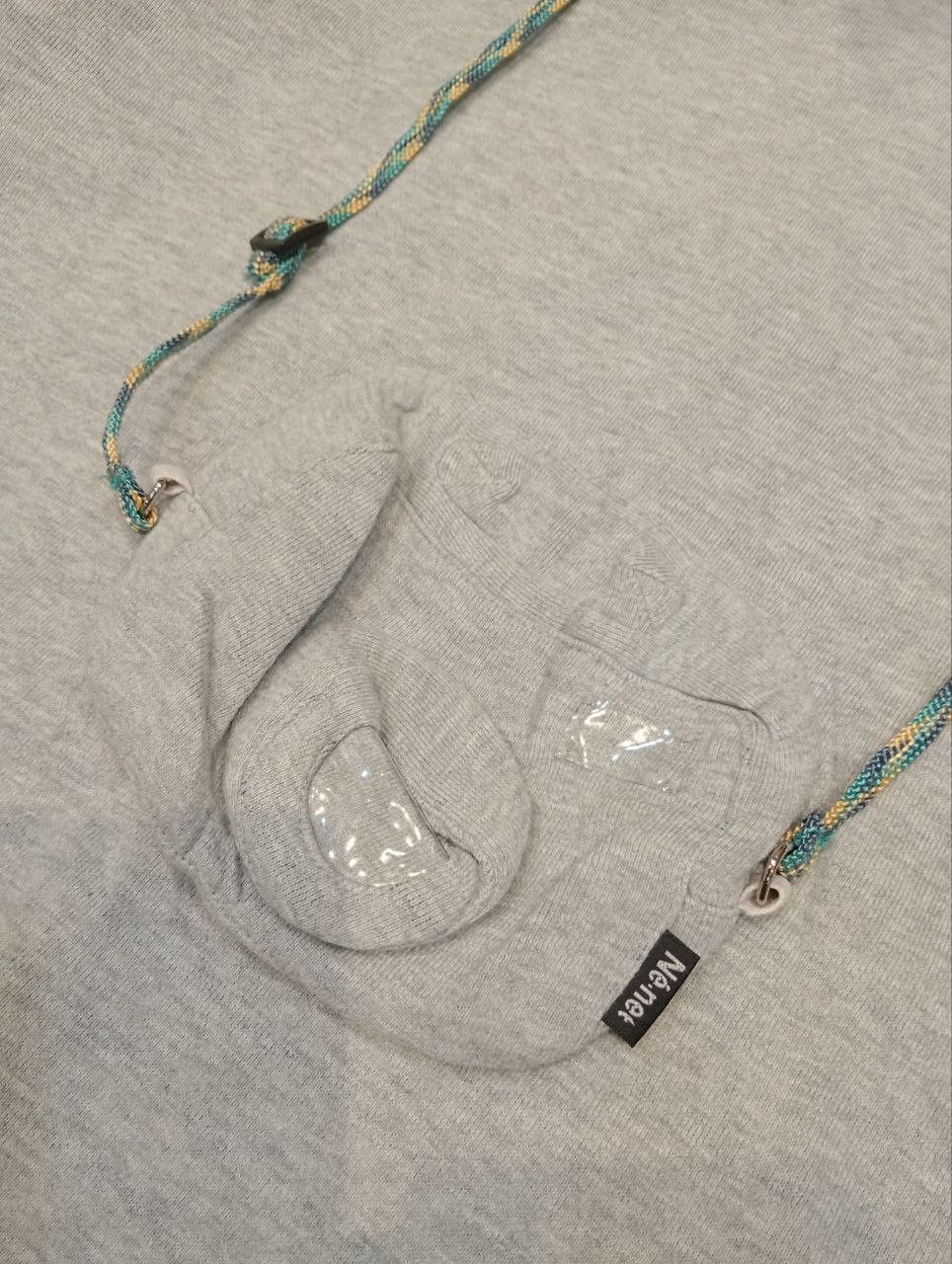 Issey Miyake ISSEY MIYAKE NE-NET CAMERA SWEATSHIRT - SIZE 3 GREY Size US L / EU 52-54 / 3 - 5 Thumbnail