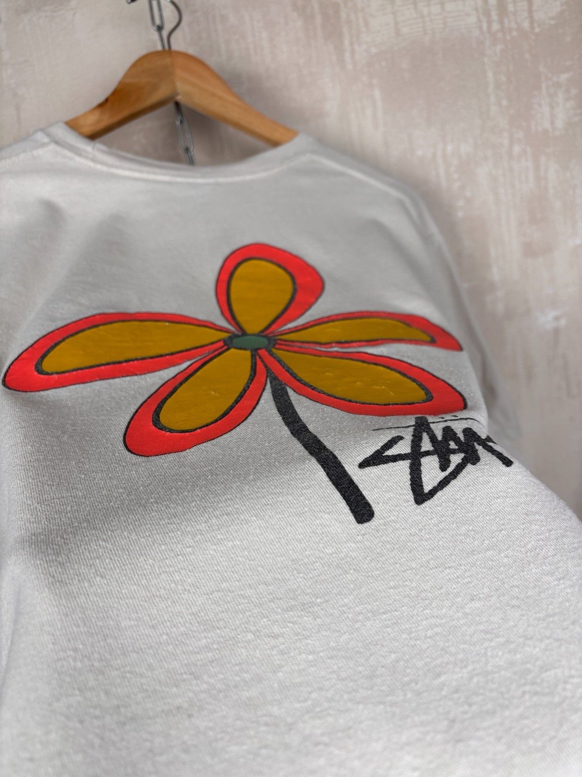 Stussy Stüssy Flower Tee T-shirt Size US M / EU 48-50 / 2 - 8 Thumbnail