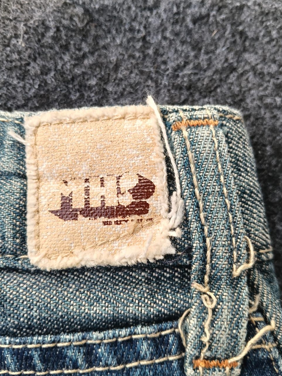 realmad HECTIC Baggy Real MadHectic Button Fly Jeans – Rare Japanese Denim Size US 35 - 3 Thumbnail