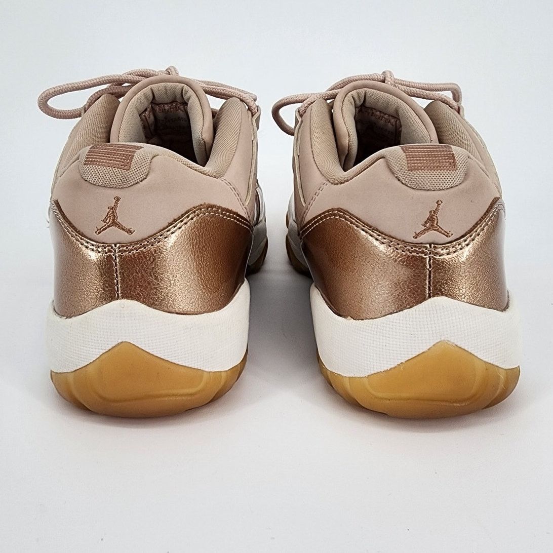 Nike Jordan 11 Retro Low Rose Gold Sneakers Women's Size 9.5 Size US 9.5 / IT 39.5 - 6 Thumbnail