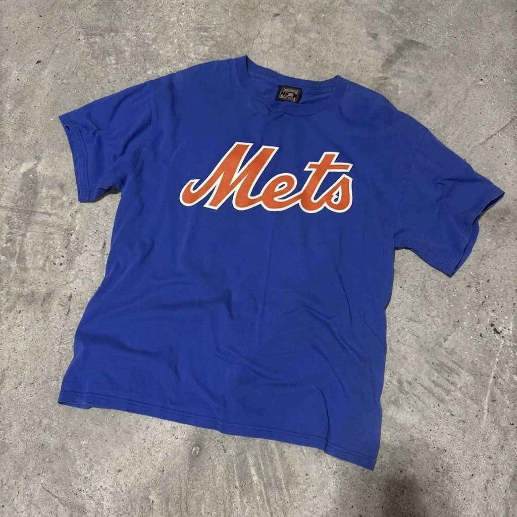 Other VINTAGE METS Blue T shirt Size US L / EU 52-54 / 3 - 1 Thumbnail