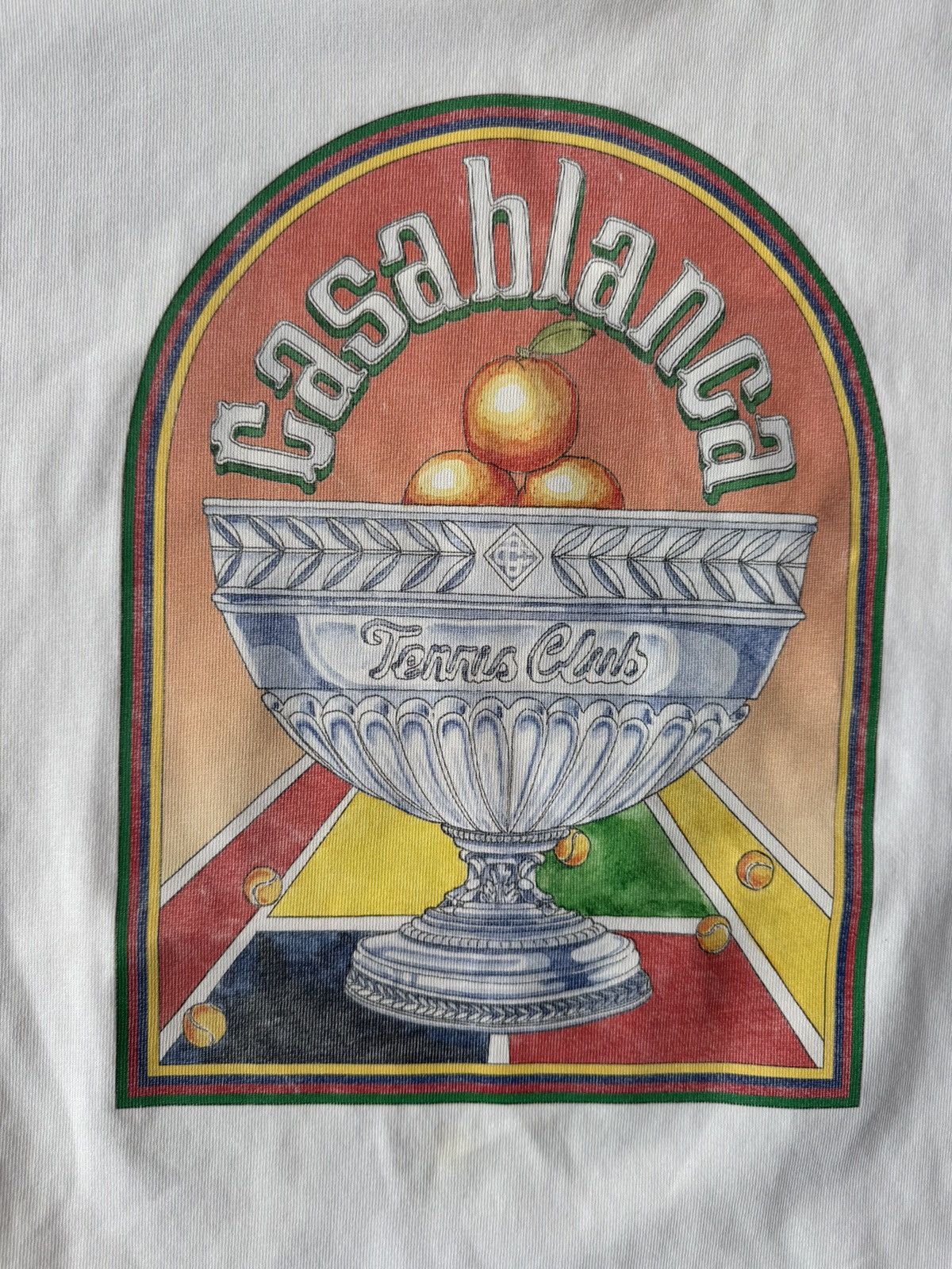 Casablanca Casablanca Terrain D'Orange T-shirt Size US XXL / EU 58 / 5 - 3 Thumbnail